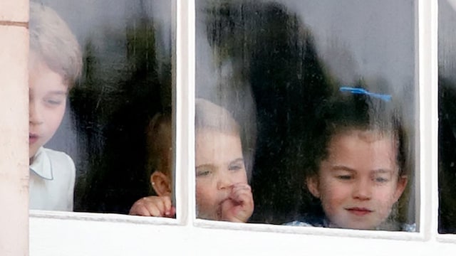 Prince George, Princess Charlotte and Prince Louis star in new, unseen photo together