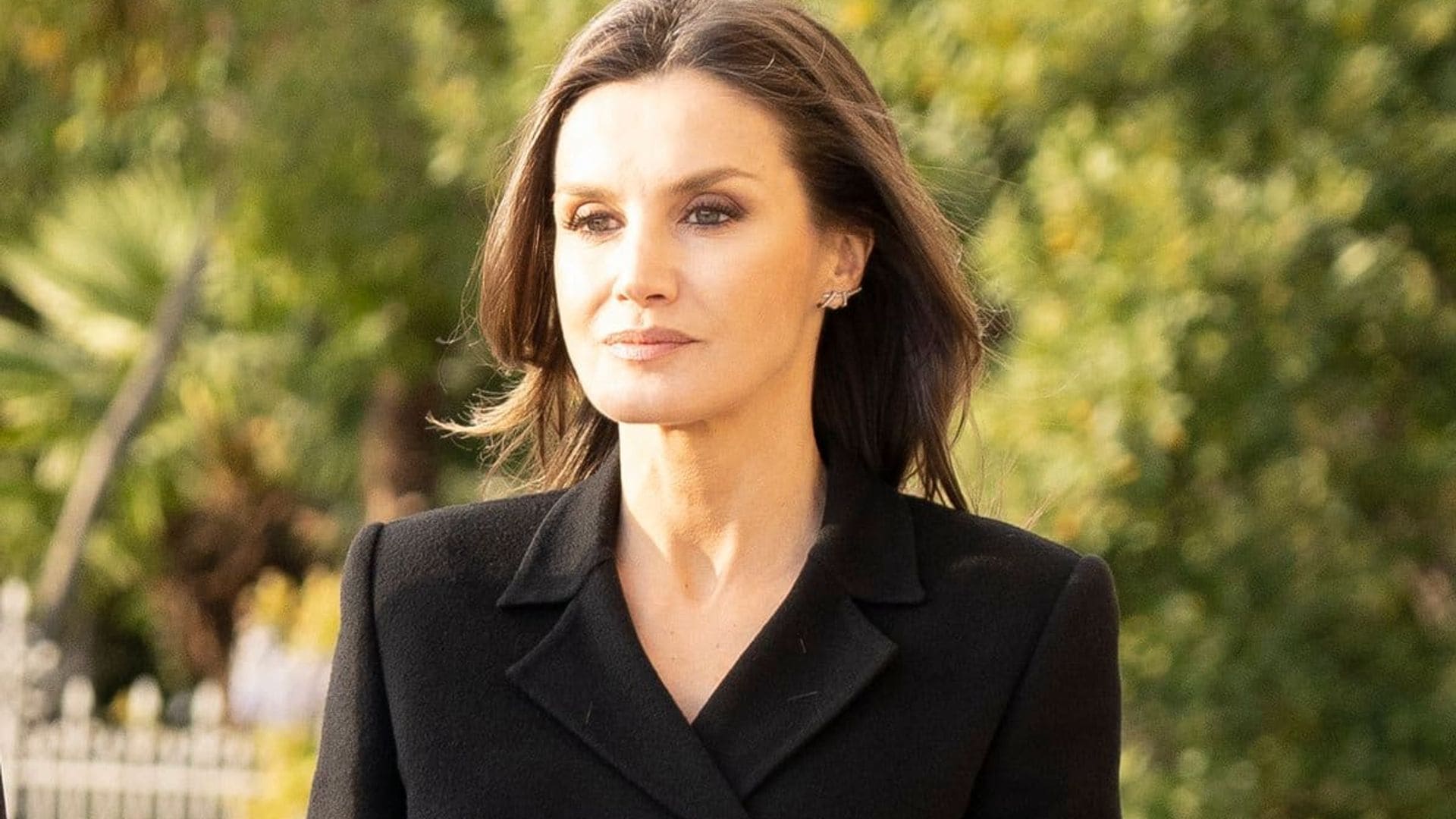 Queen Letizia of Spain mourning death of close family member