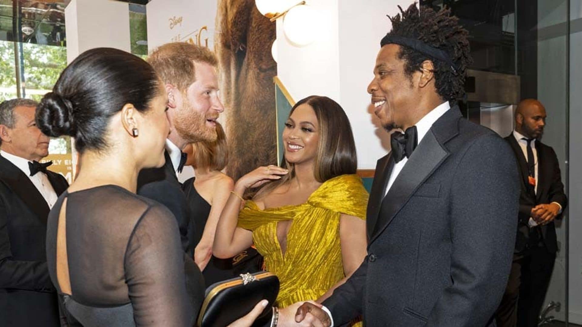 Meghan Markle and Prince Harry talk parenting with the Carters