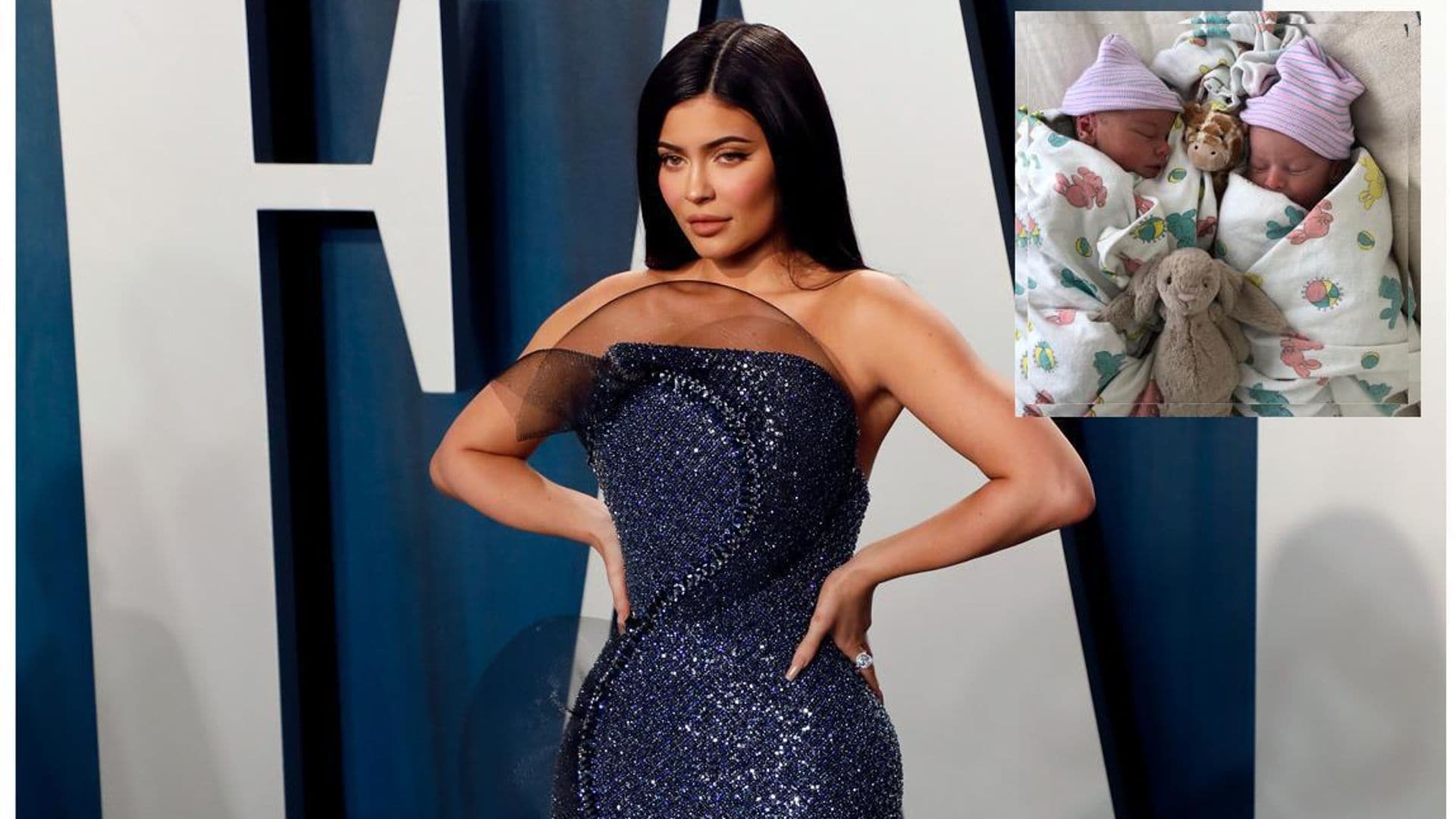 Kylie Jenner welcomes Brandon Jenner's twin boys, Sam and Bo