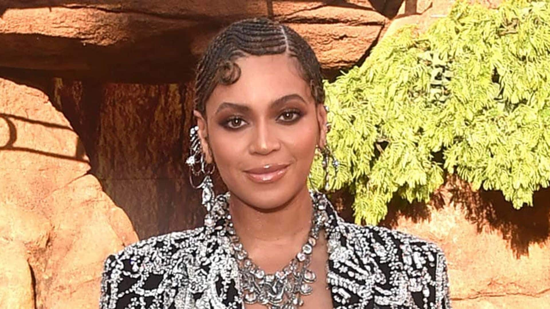 Beyoncé and Blue Ivy sparkle in matching looks at The Lion King world premiere