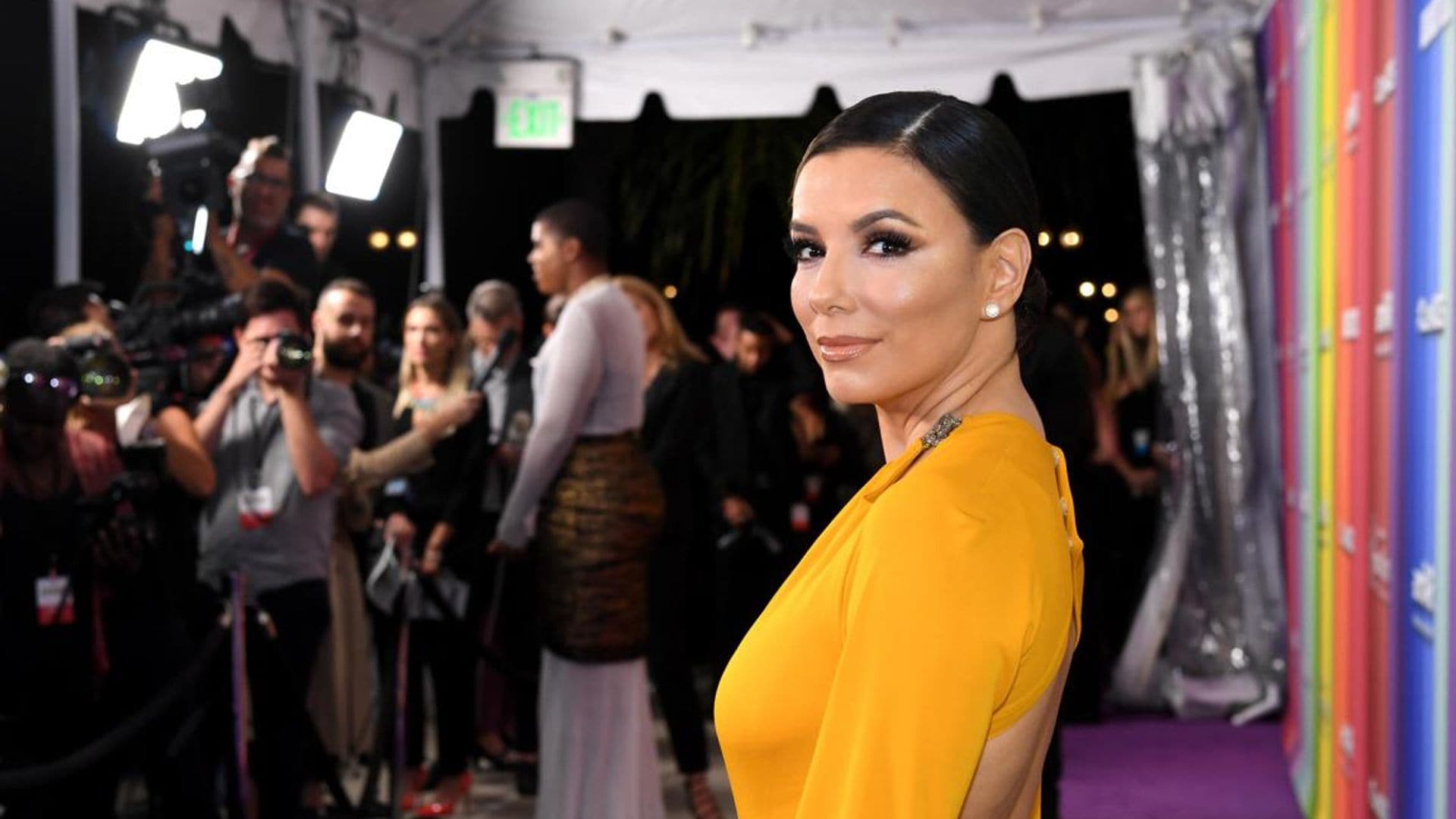 Eva Longoria steals the show in star-studded amfAR Gala in LA