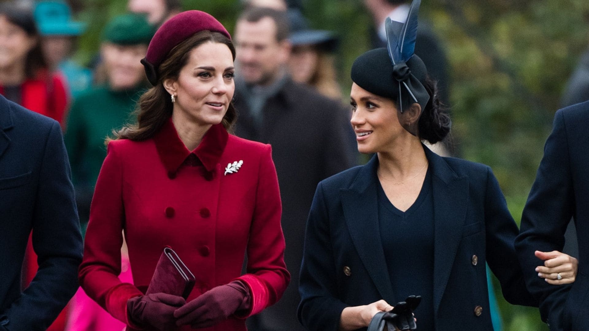 Meghan Markle and Kate Middleton