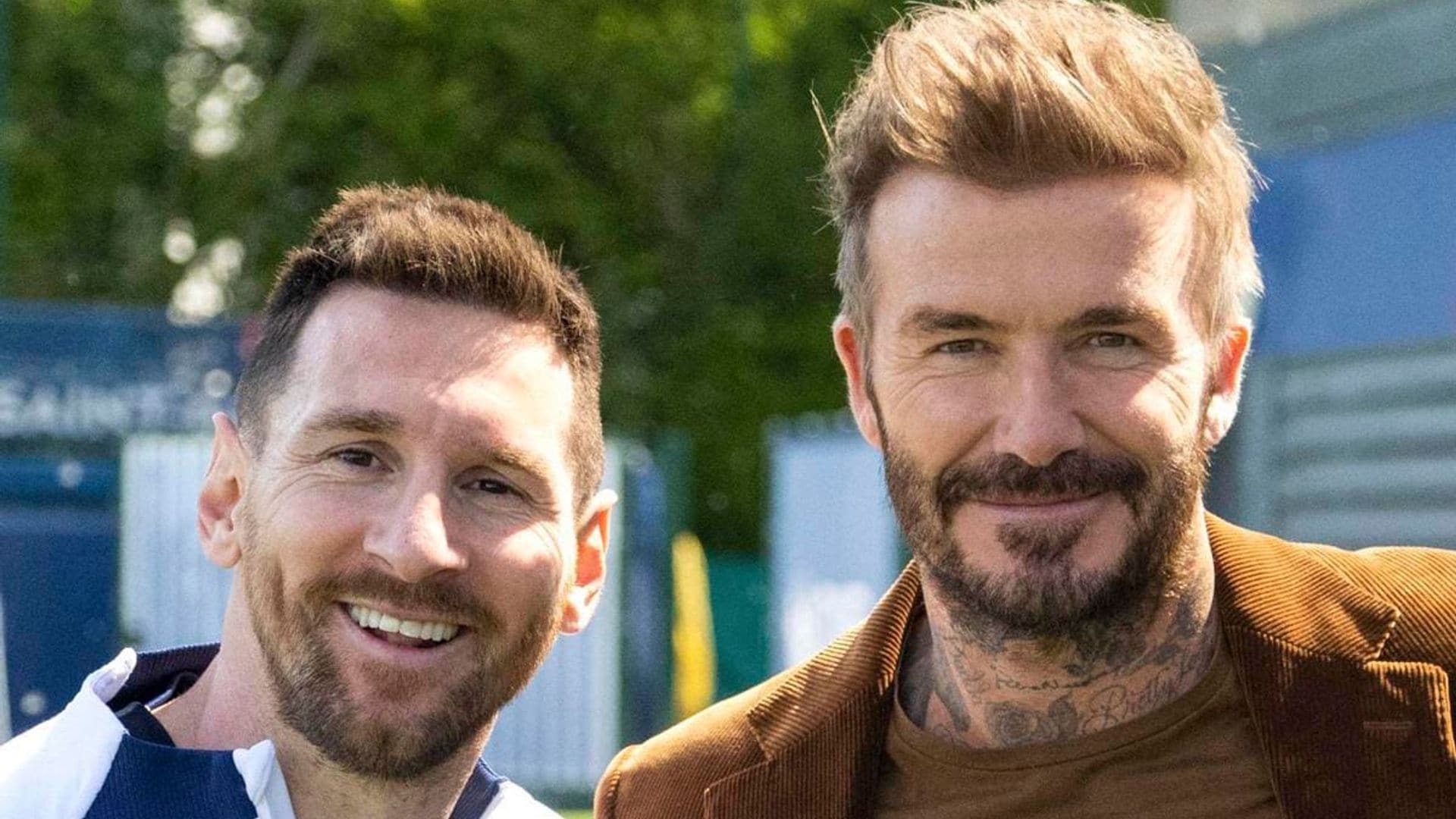 David Beckham meets Lionel Messi in France amid Inter Miami transfer speculation