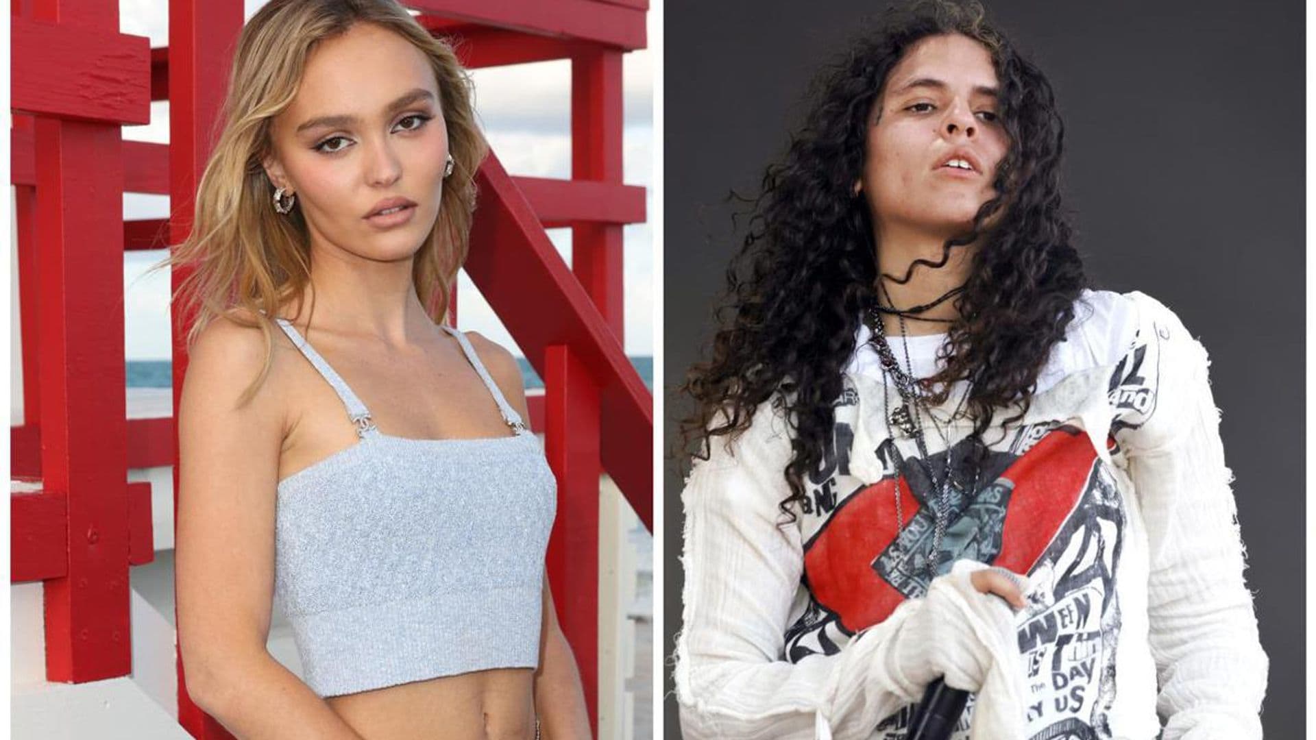 Lily-Rose Depp reveals relationship with rapper Danielle Balbuena