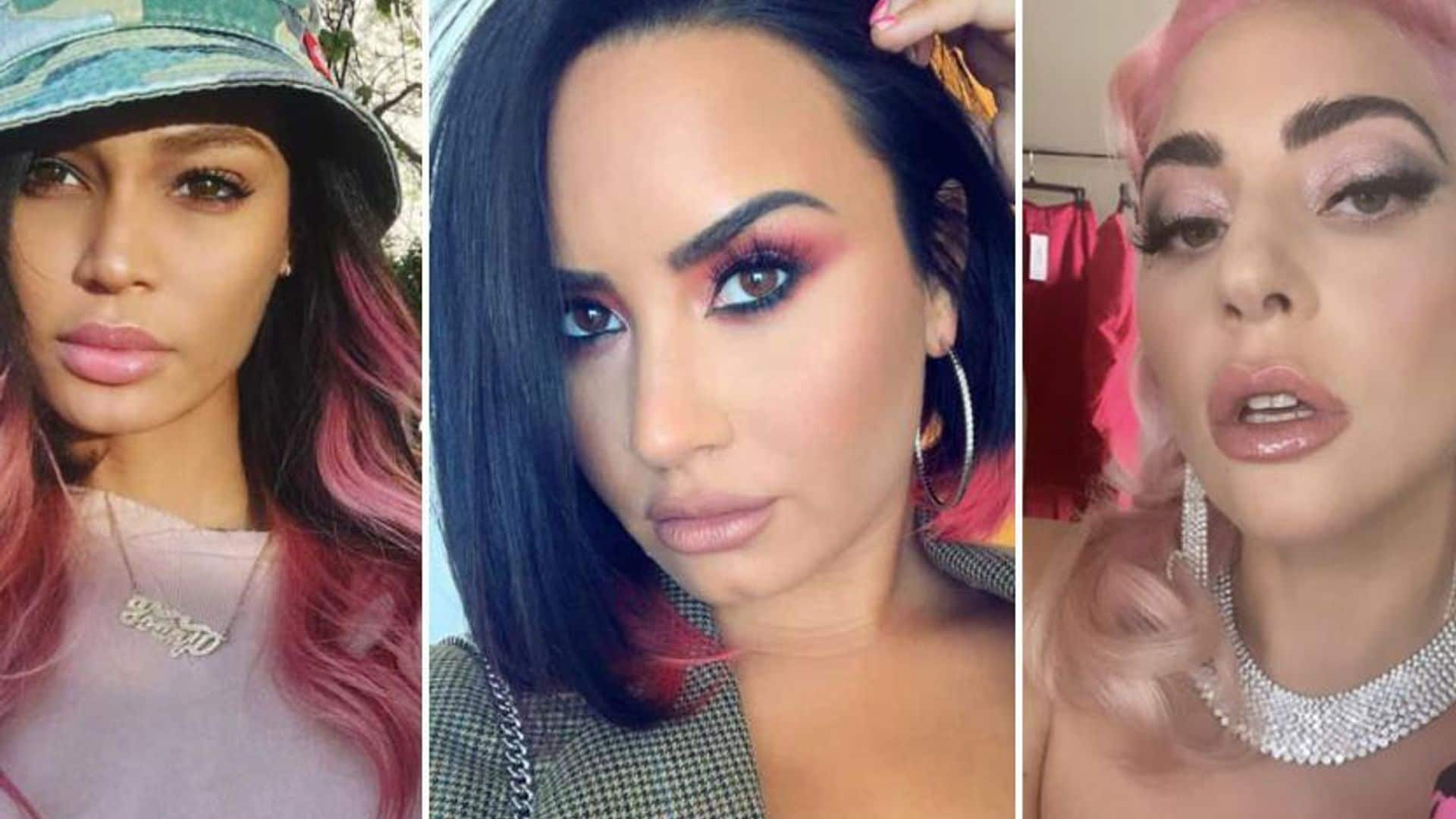 We’re blushing! Pink hair is one of fall's trendiest hair colors to try