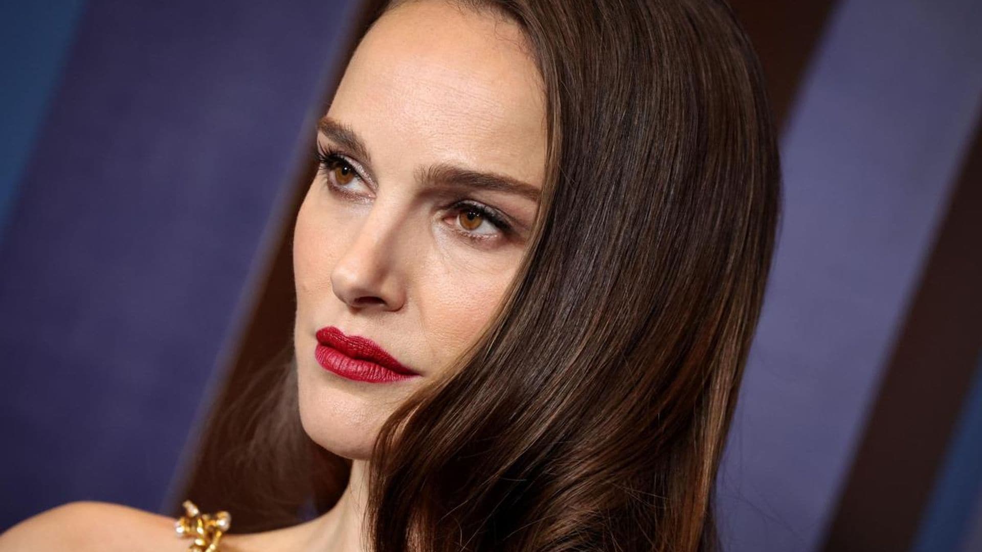 Is this Natalie Portman’s revenge dress? Her latest ensemble includes sheer bra and heeled sandals