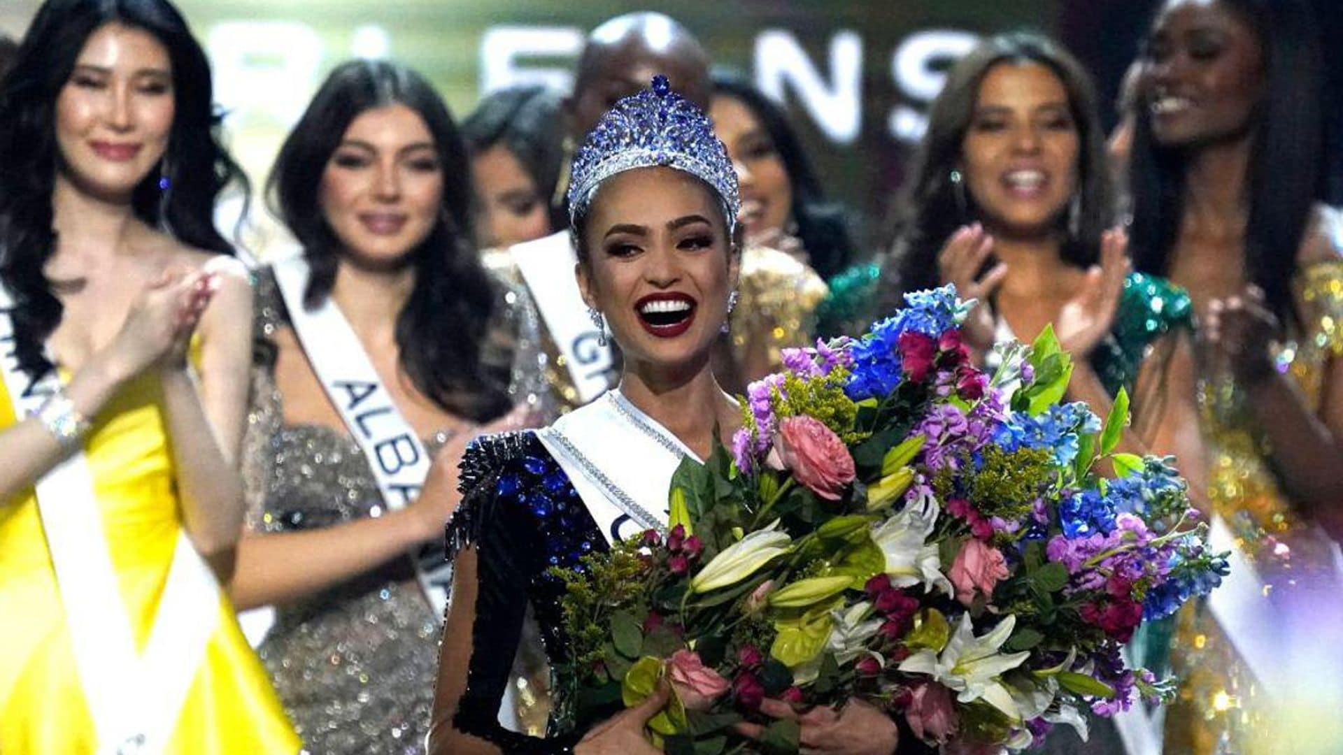 Miss USA R’Bonney Gabriel wins the 71st annual Miss Universe pageant