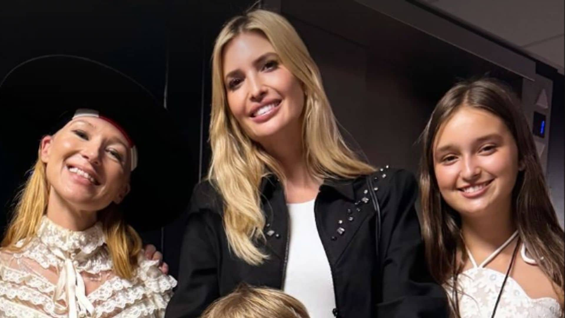 Ivanka Trump marvels at her kids at Jewel concert as they 'fell in love' with the songs from her childhood