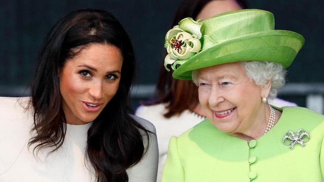 The Duchess Of Sussex Undertakes Her First Official Engagement With Queen Elizabeth II