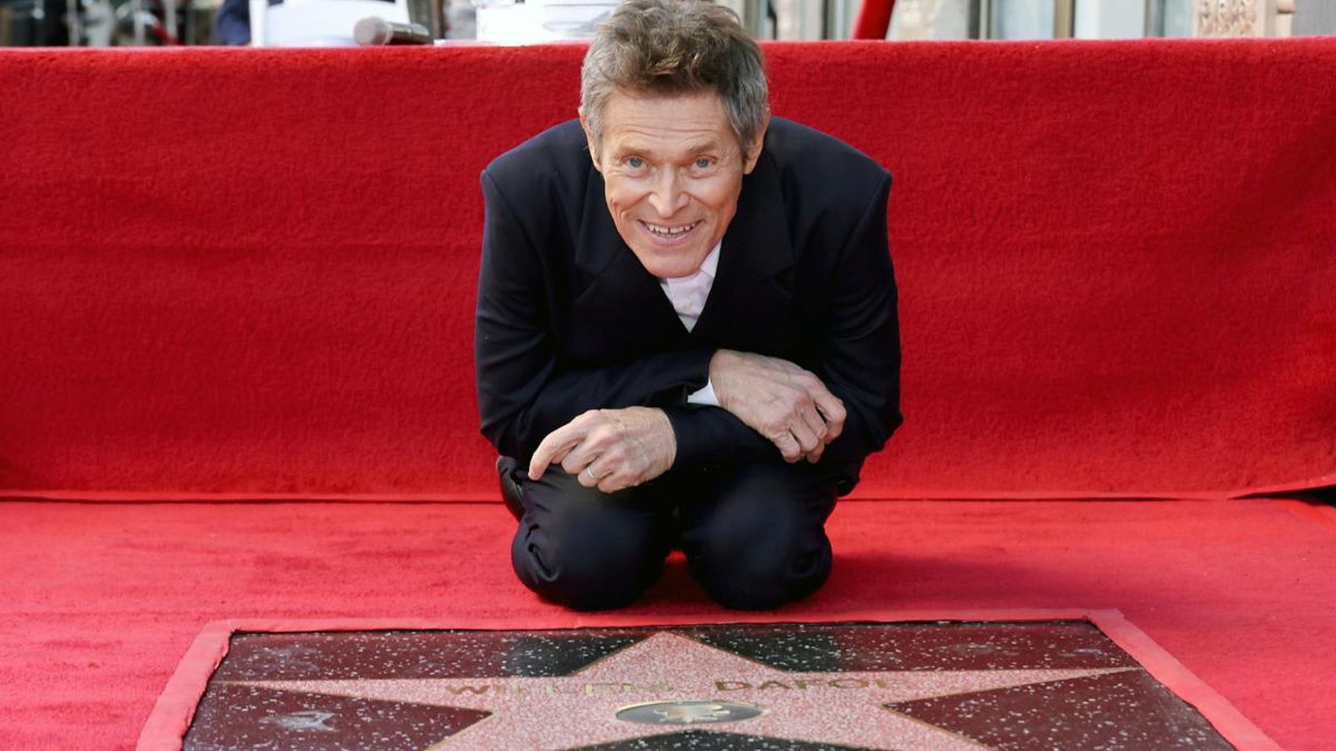 The first Hollywood Walk of Fame Star of 2024 goes to Willem Dafoe