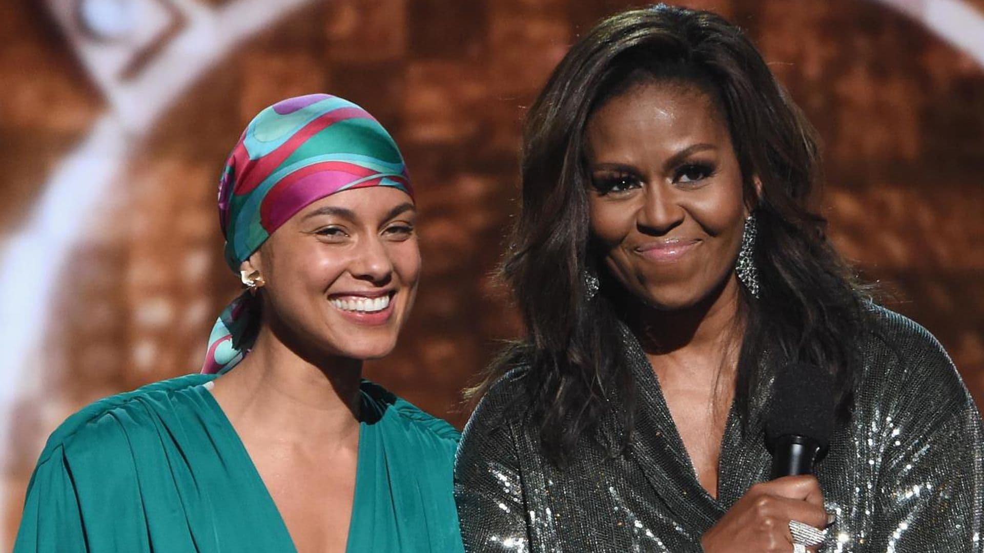 Michelle Obama and Alicia Keys team up to connect mentorship and entertainment for students