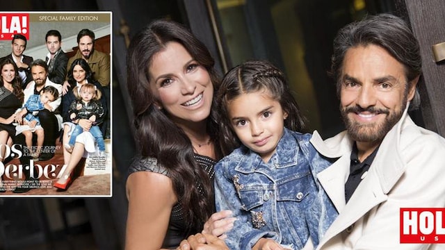 Eugenio Derbez and his family for HOLA! USA, exclusive interview