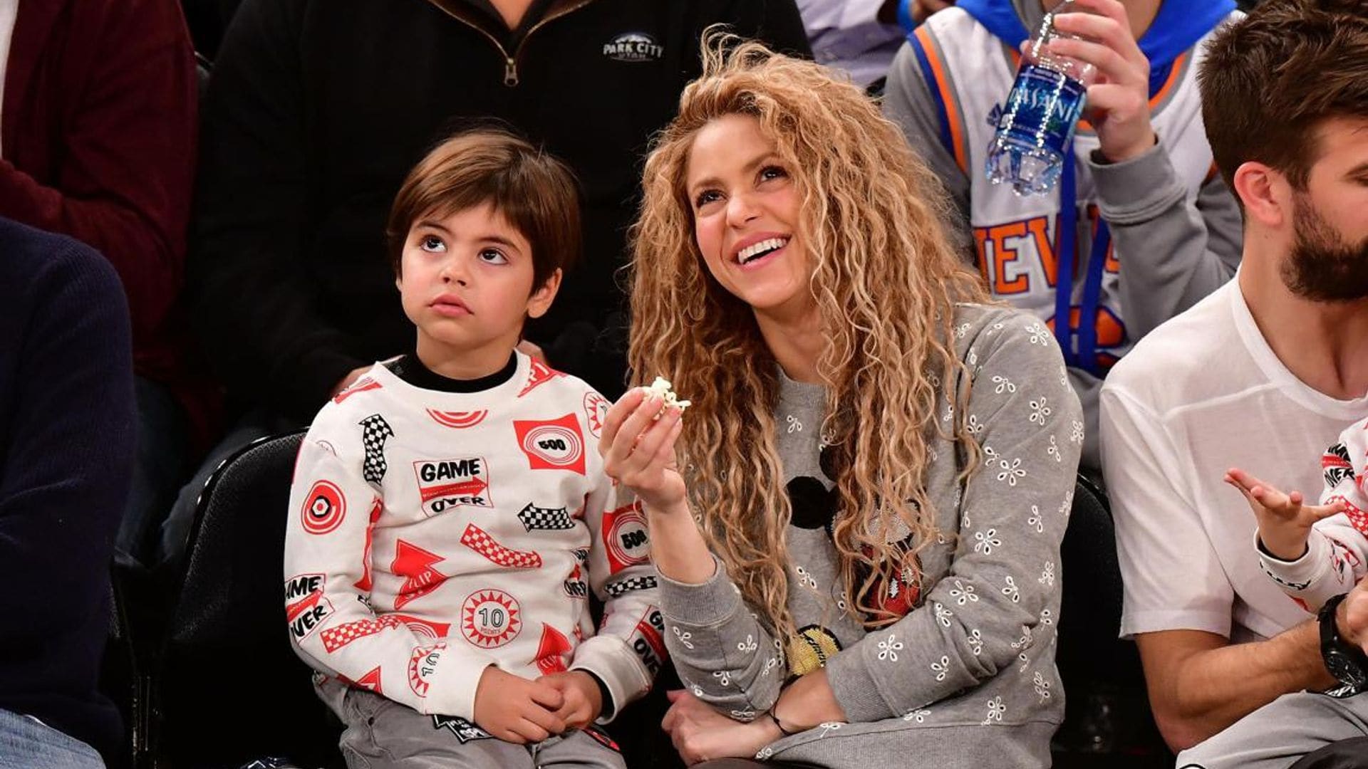 Shakira shares the song her six-year-old son Milan taught her