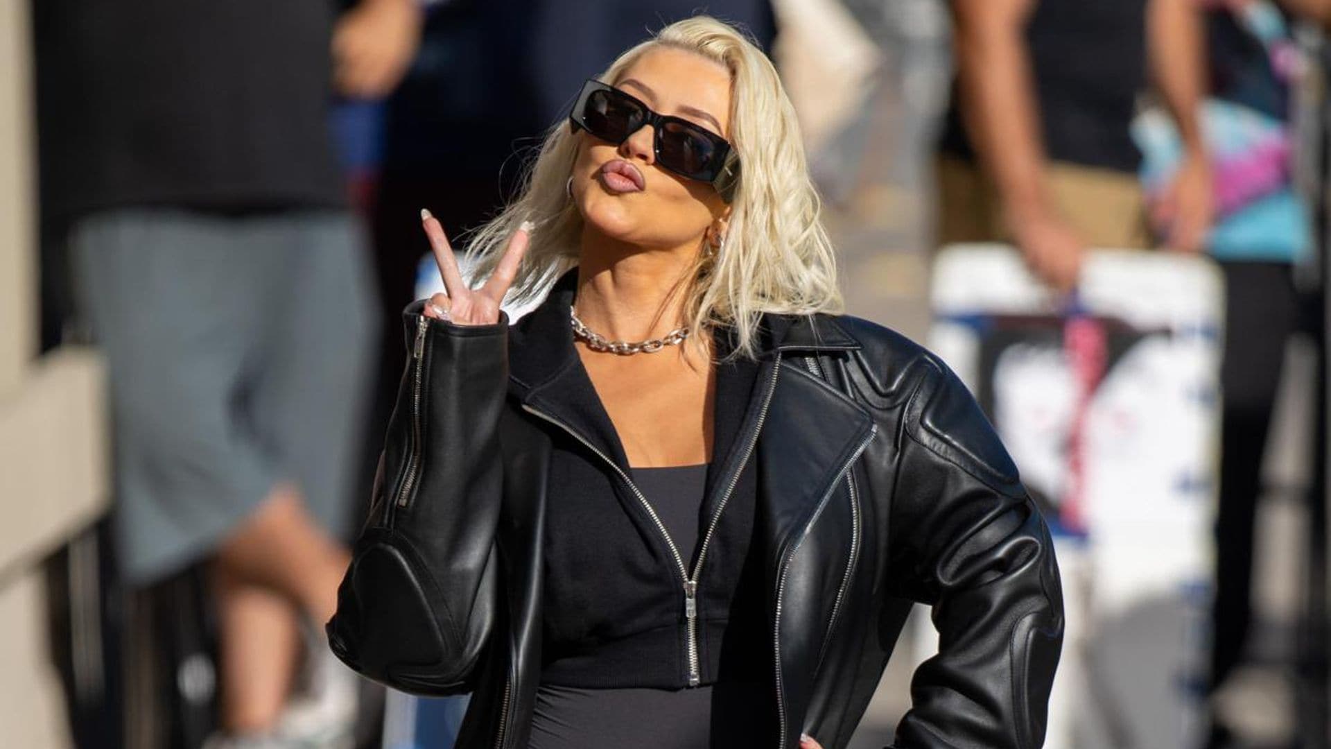 Christina Aguilera celebrated her 43rd birthday in the sweetest way