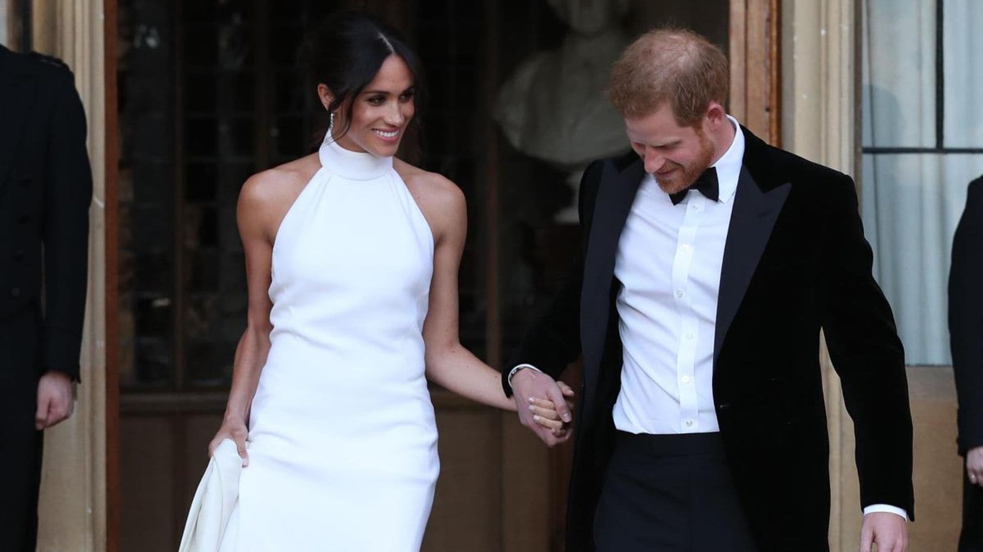 Did Meghan and Harry share a never-before-seen photo from their wedding reception?