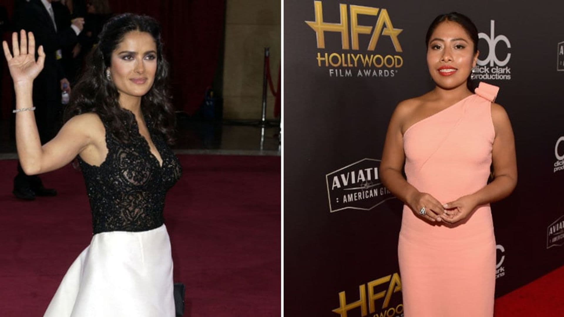 Salma Hayek proudly shares what she and Yalitza Aparicio have in common