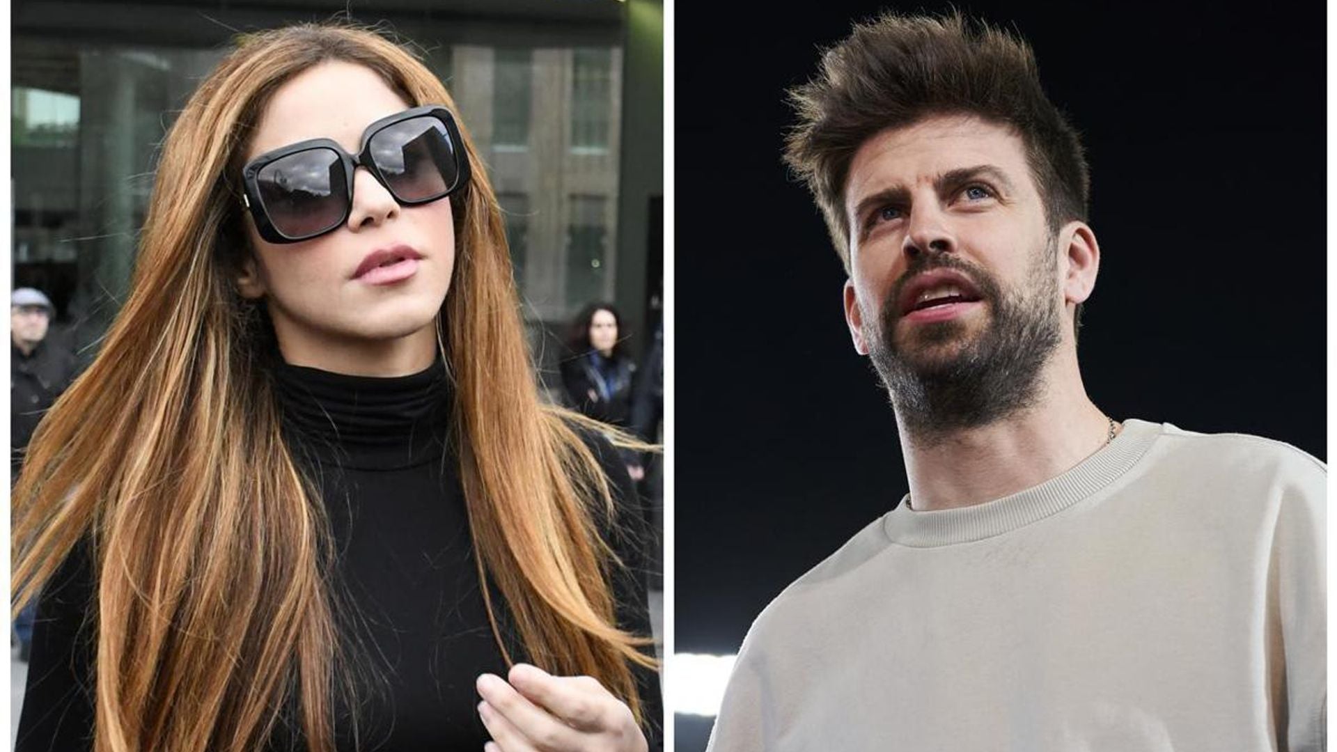 Gerard Pique and Shakira arrive at court in Barcelona over custody of their children