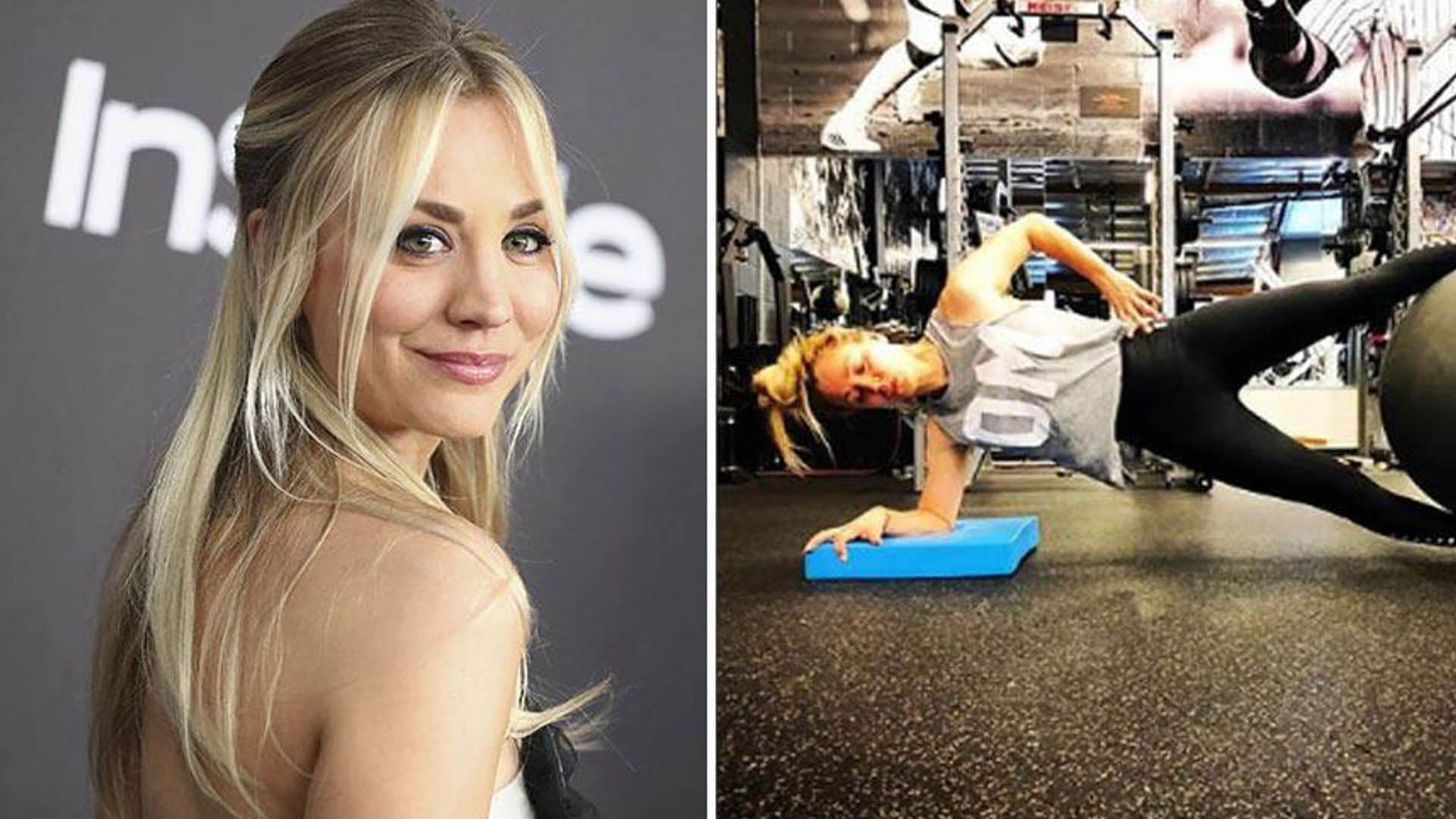 Kaley Cuoco turns to ancient treatments for post-workout recovery