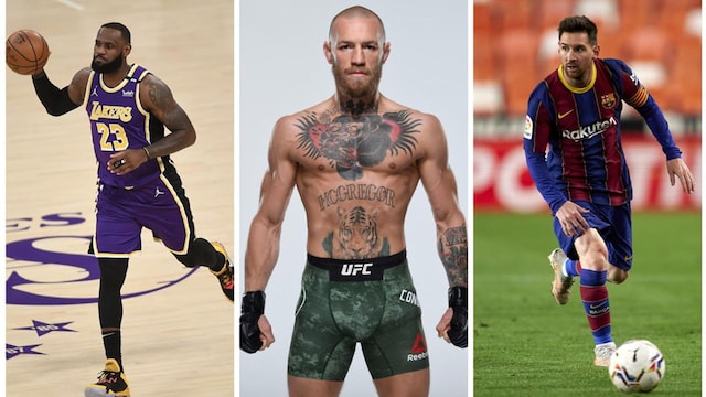 The top paid athletes in the world in 2021