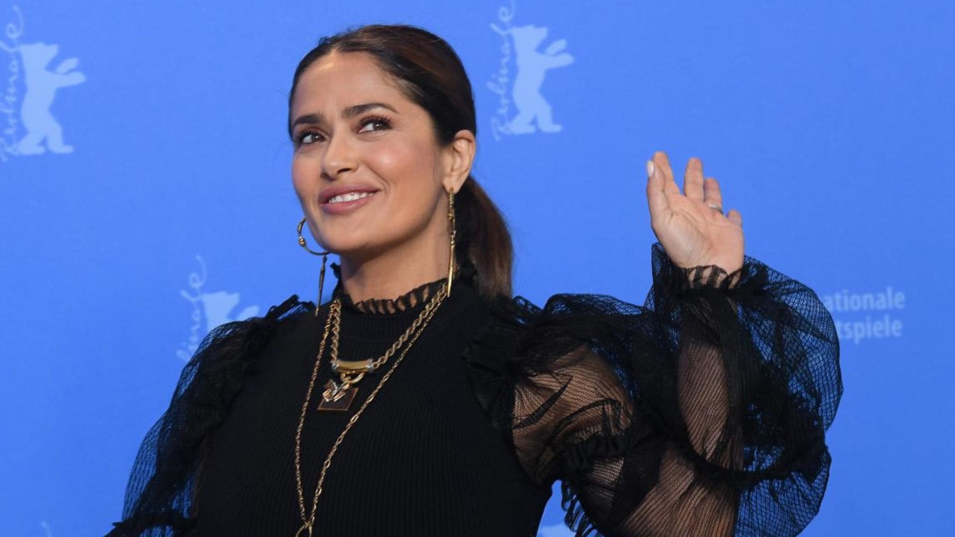 Salma Hayek at the 70th Berlin International Film Festival