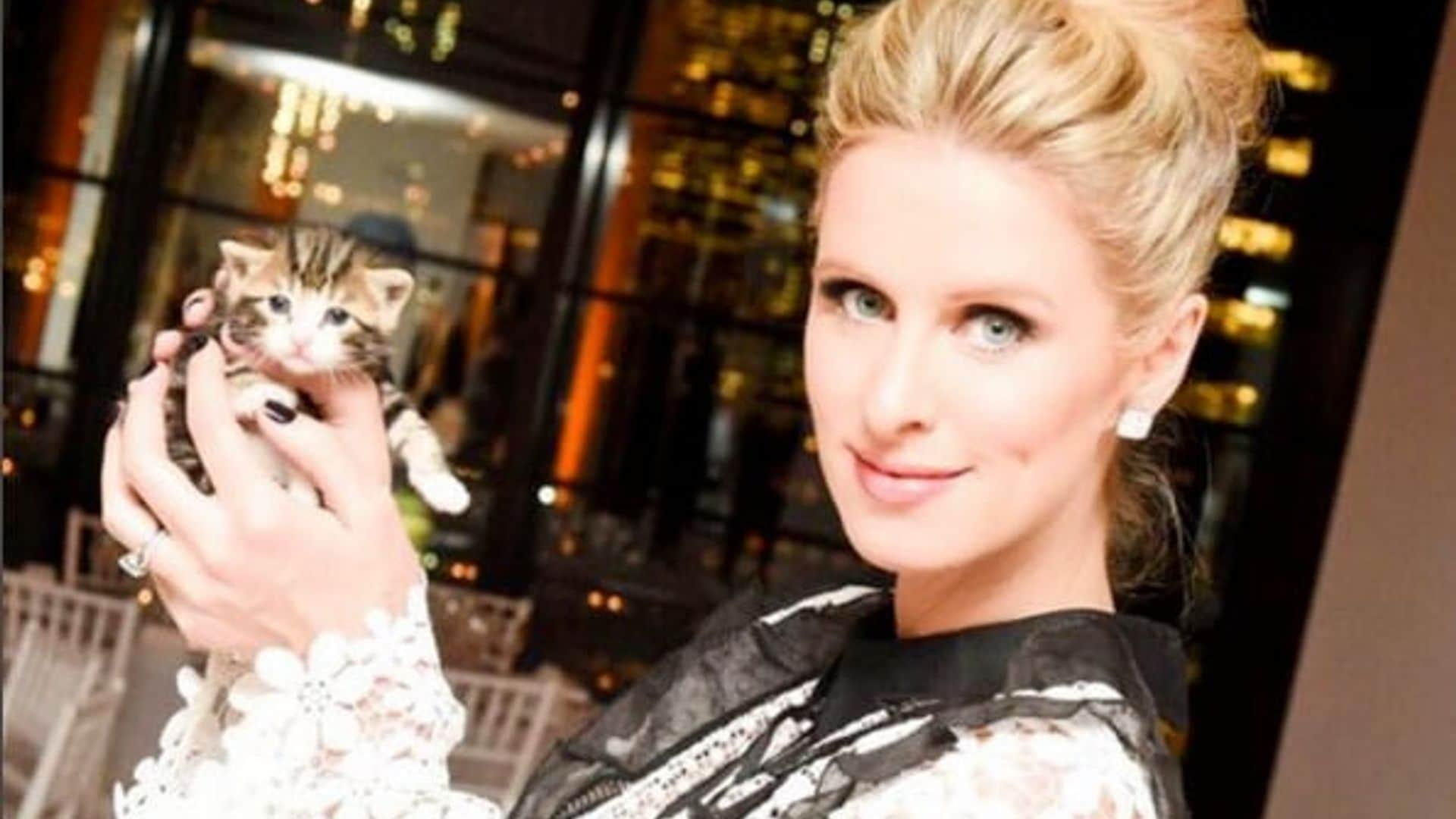 Pregnant Nicky Hilton stuns in Carolina Herrera in New York City