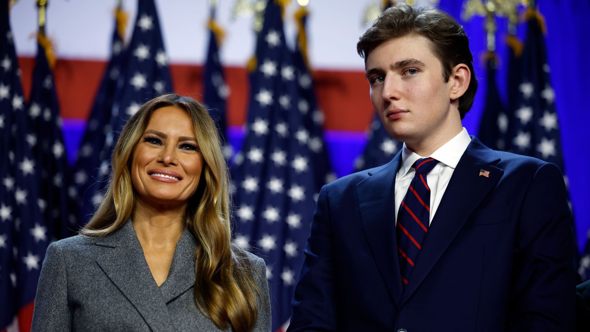 Why Melania Trump and her son Barron make ‘a good team’: Their special moment at Blair House