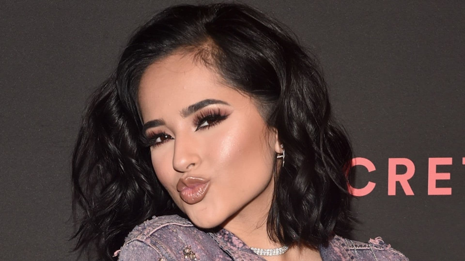 A 10-year-old Becky G imitates Selena Quintanilla in this #10yearchallenge video!