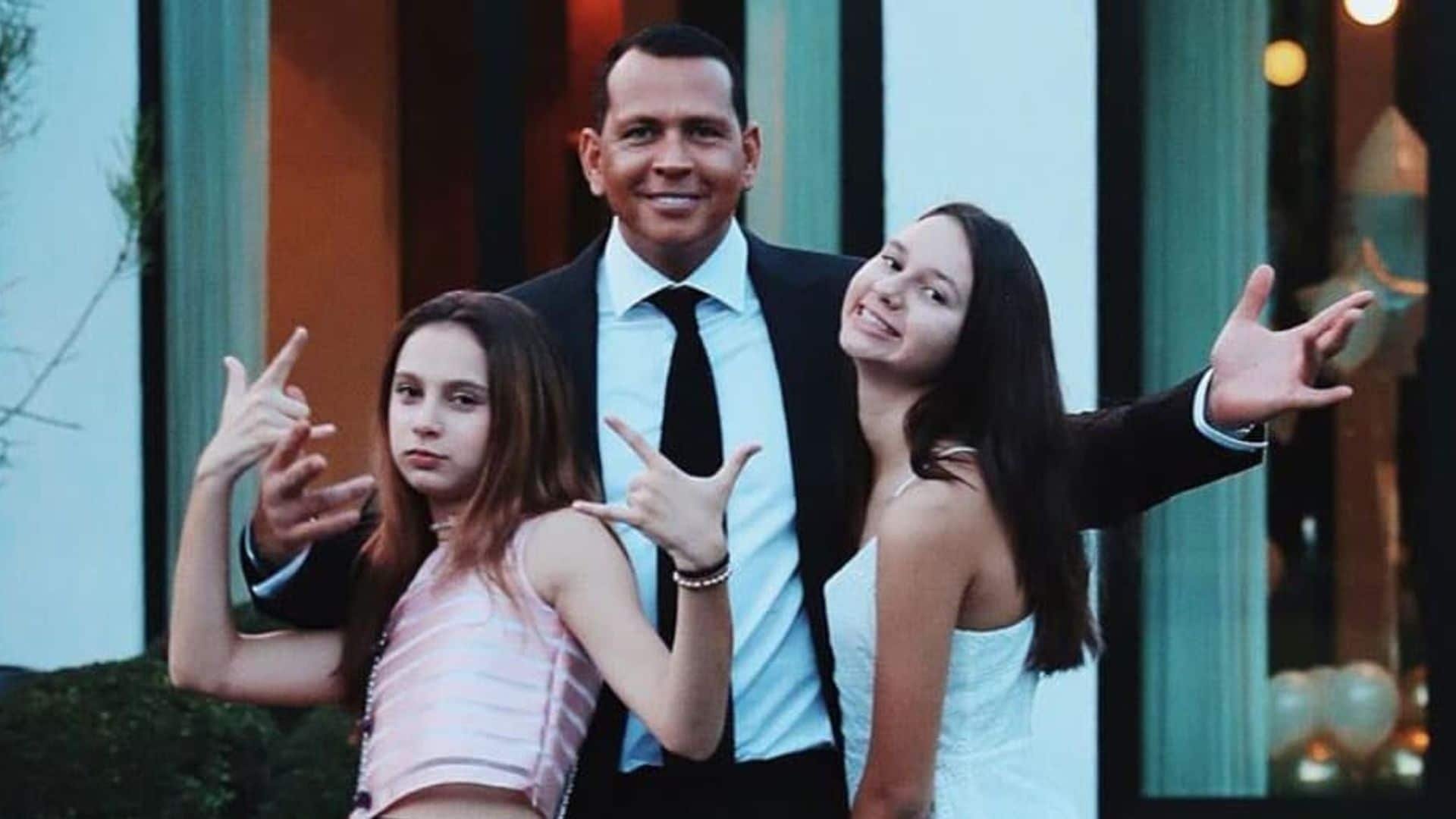 Alex Rodriguez uses a 'burner account' to spy on his daughters' posts