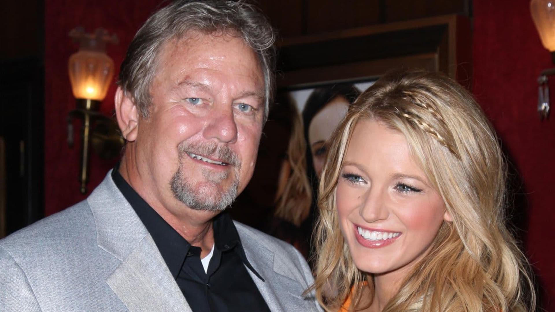 Blake Lively shares a touching photo with her dad after news of his passing