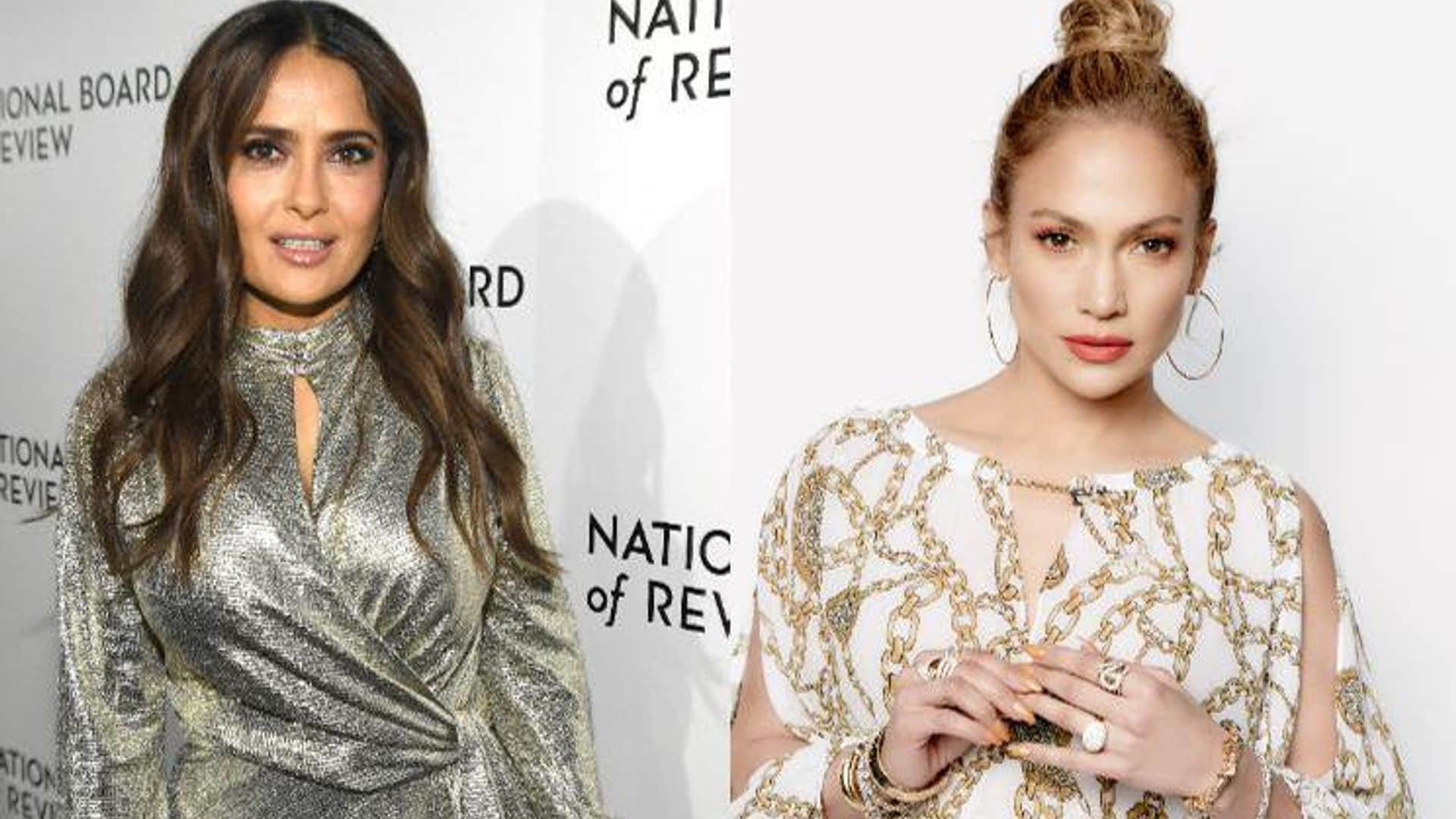 Salma Hayek celebrates BFF Jennifer Lopez with a sweet throwback commemorating Hustlers’ success