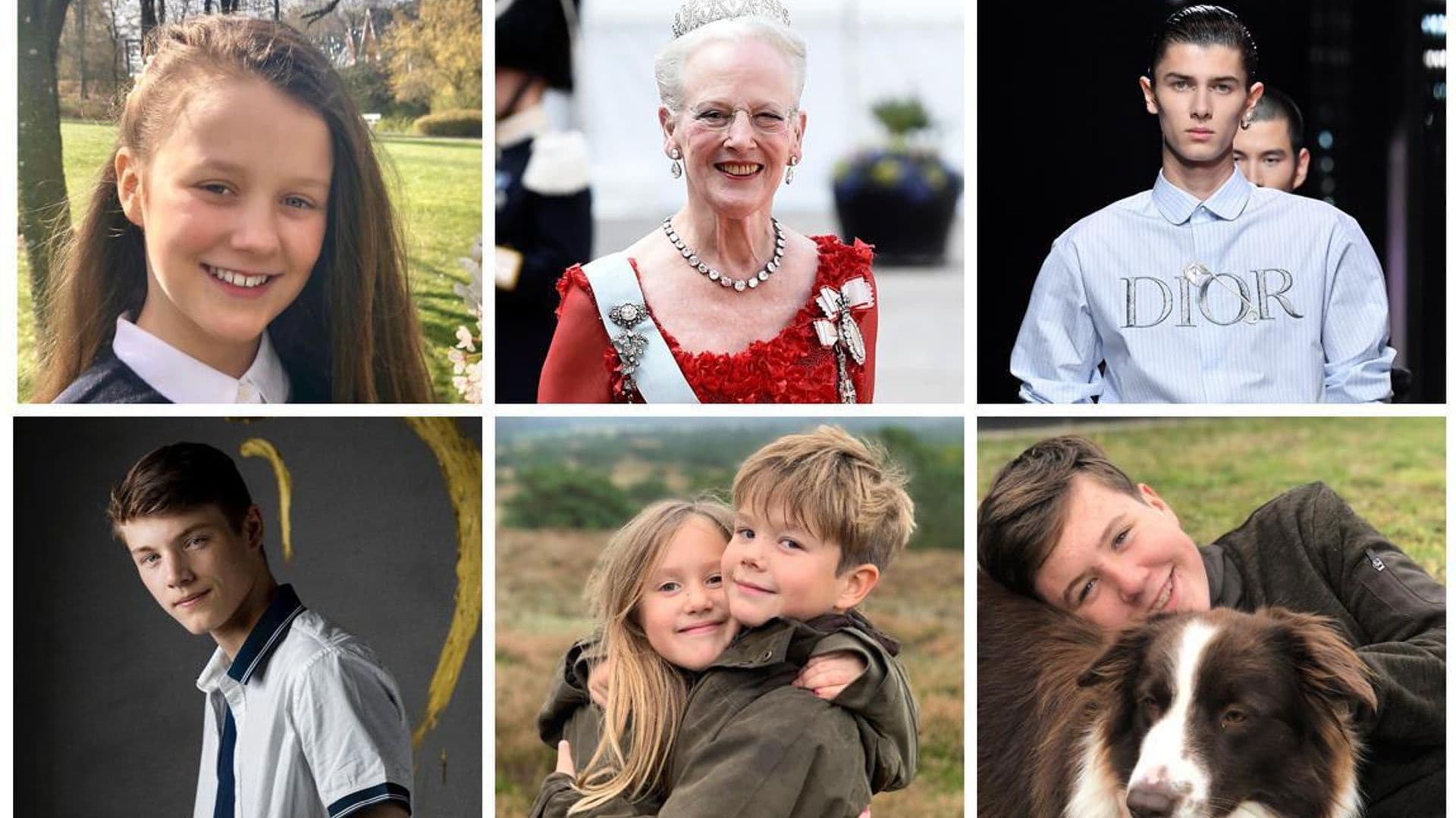 Meet Queen Margrethe of Denmark’s 8 grandkids from the future King to the fashion model