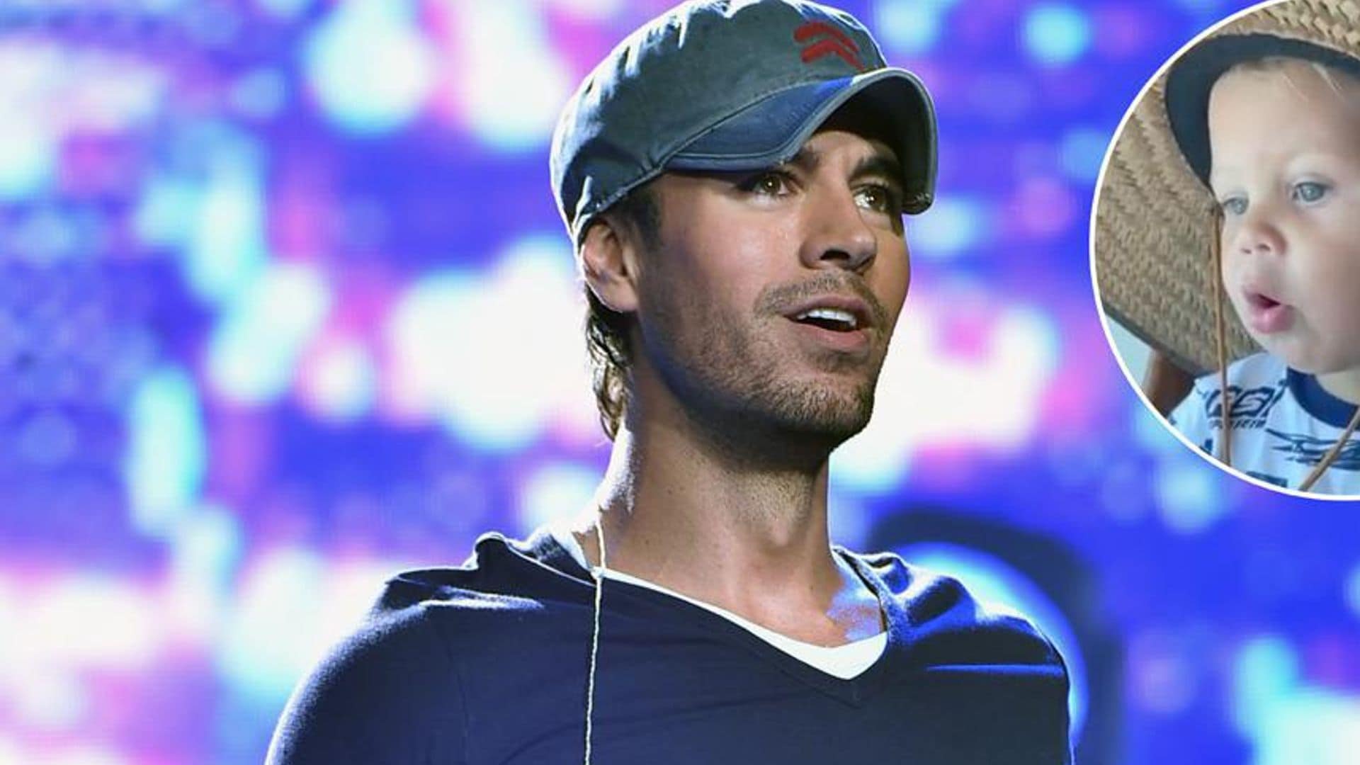 Enrique Iglesias' baby son singing is the cutest thing you'll watch all day