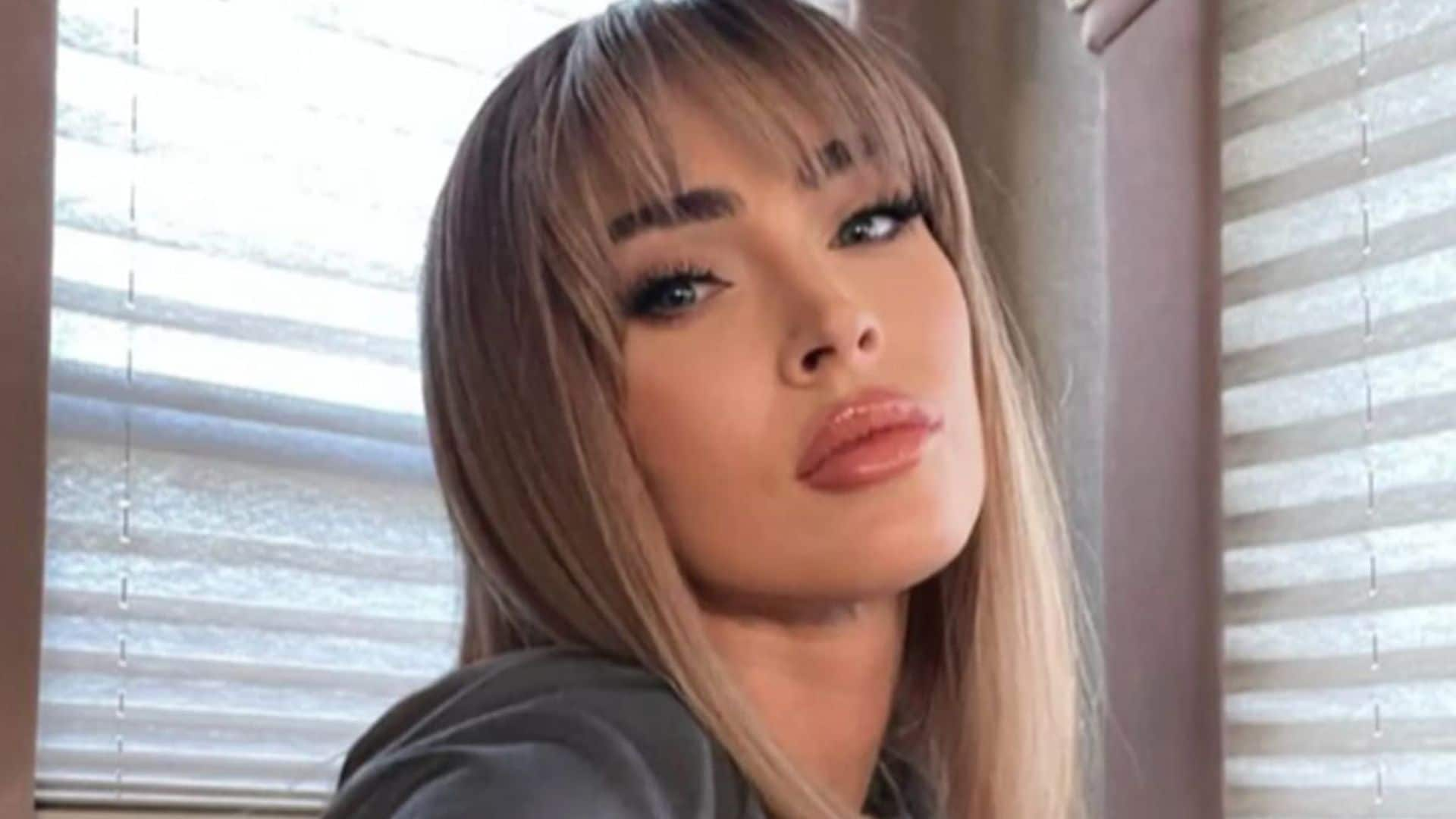 Megan Fox’s new hair transformation: Blonde bob with bangs