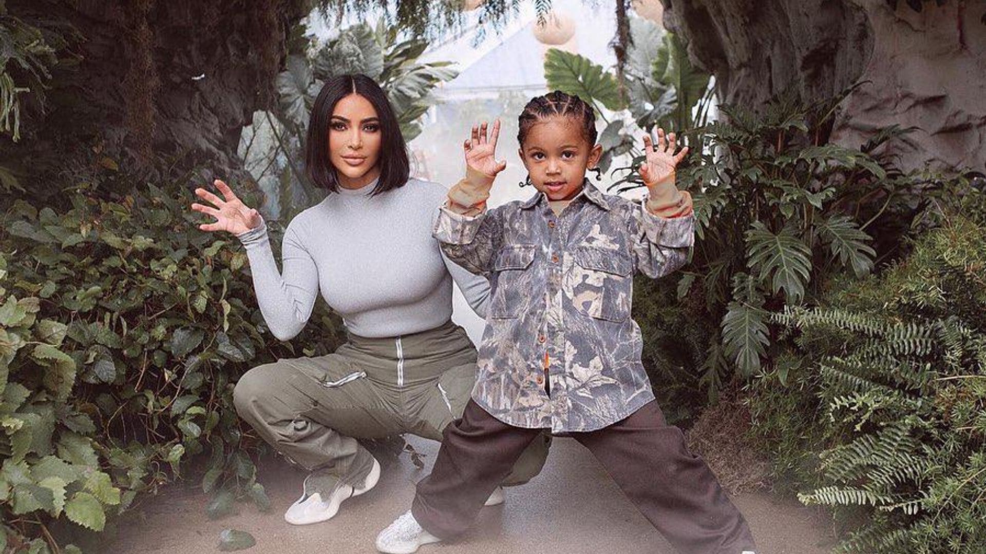 Kim Kardashian and Kanye West’s son Saint reveals her ‘true age’ and other fun facts about mom