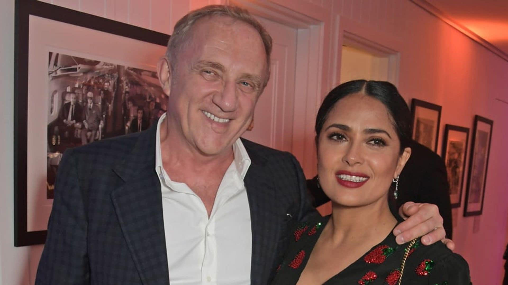 Salma Hayek and Francois Henri Pinault