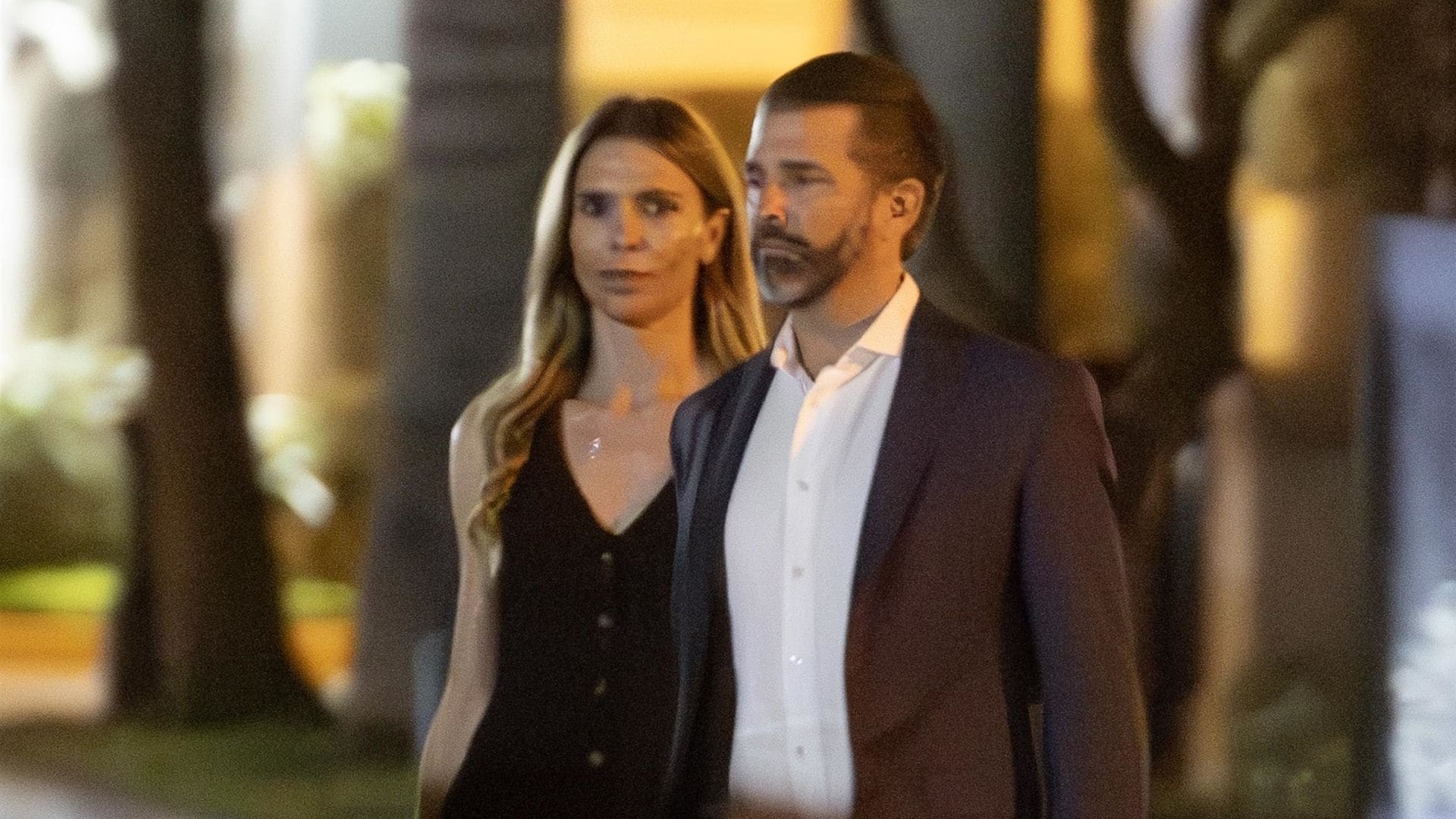 Donald Trump Jr. and Bettina Anderson's romantic moment during Christmas dinner at Mar-a-Lago