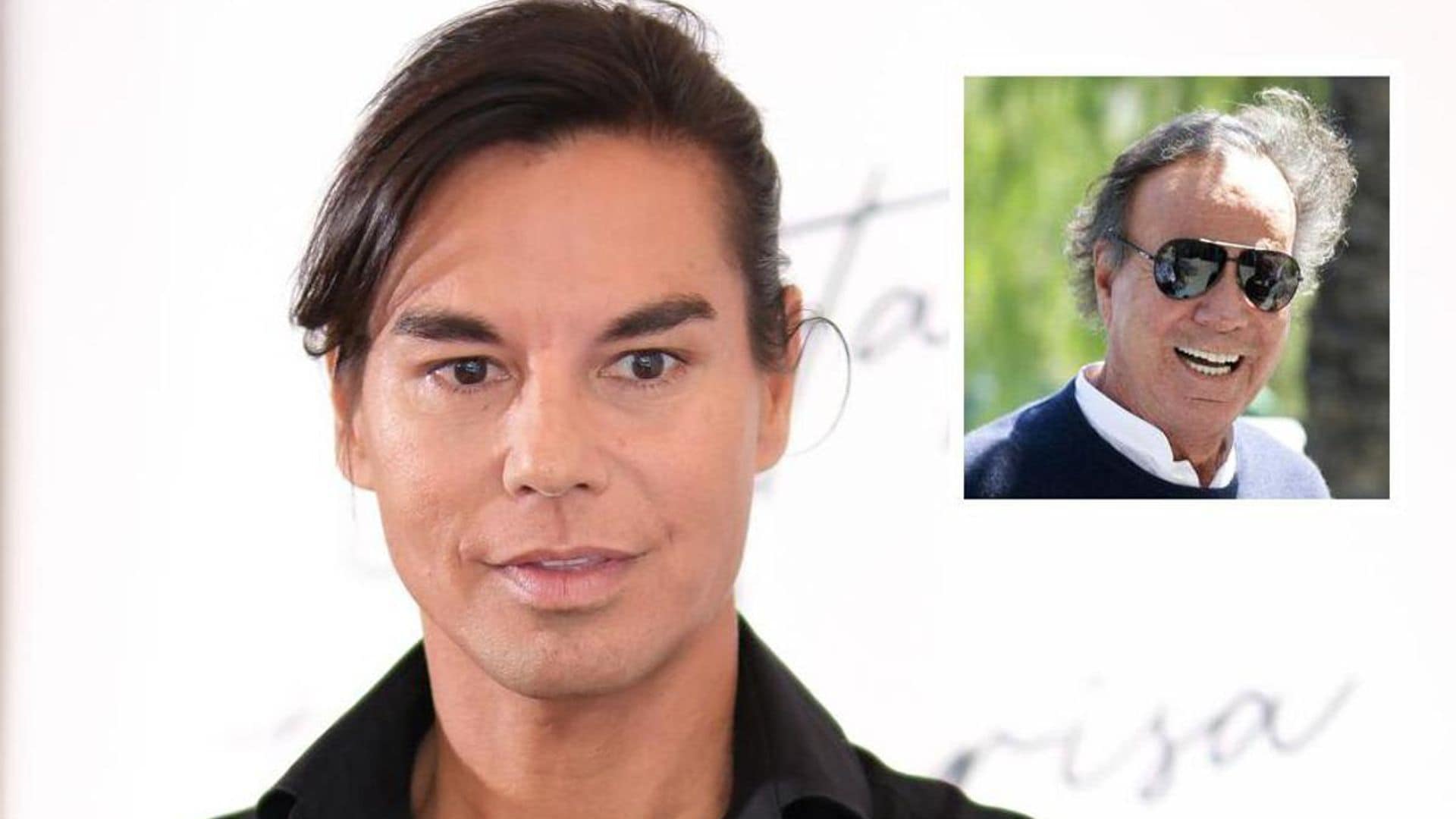 Julio Iglesias jr. says he listens to his dad’s music to ‘get in the mood’