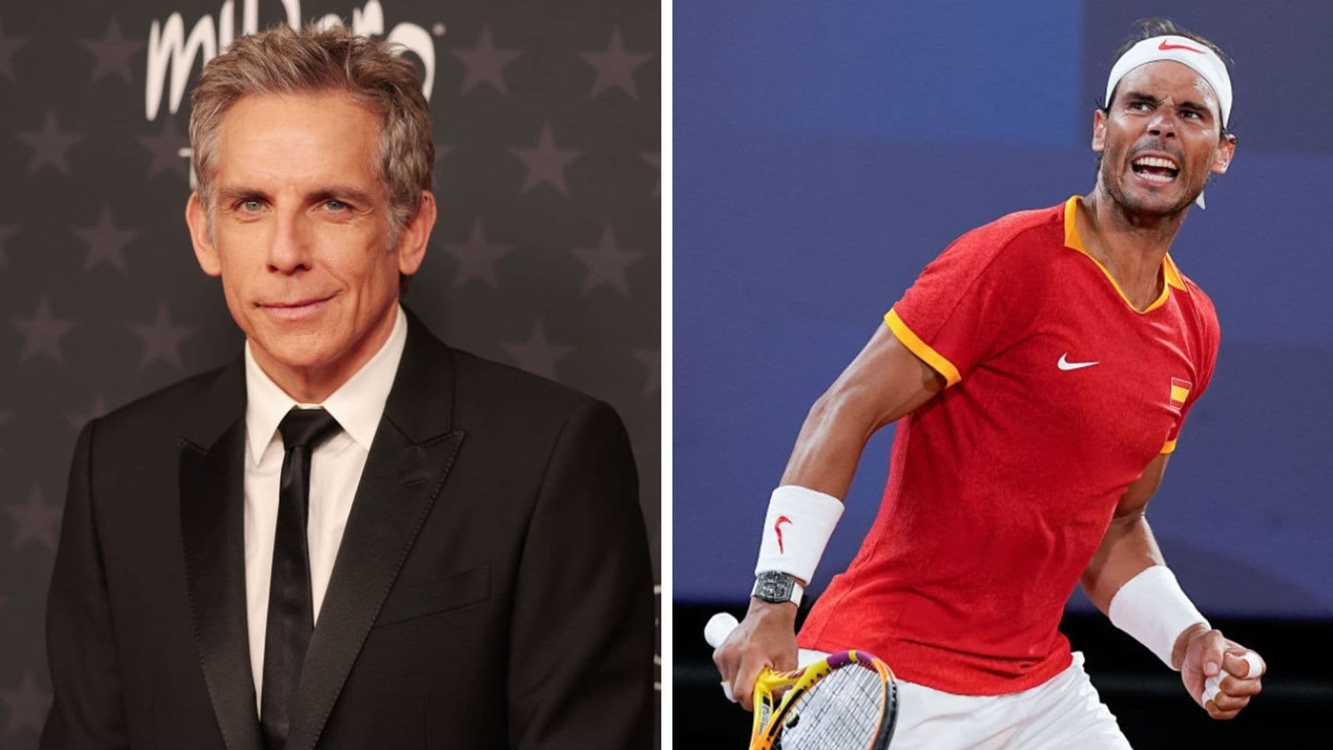 Ben Stiller reveals that his tennis dream coach is Rafa Nadal