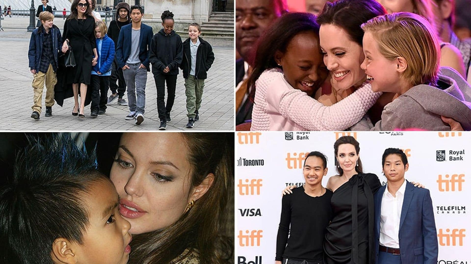 Angelina Jolie's best moments with her kids