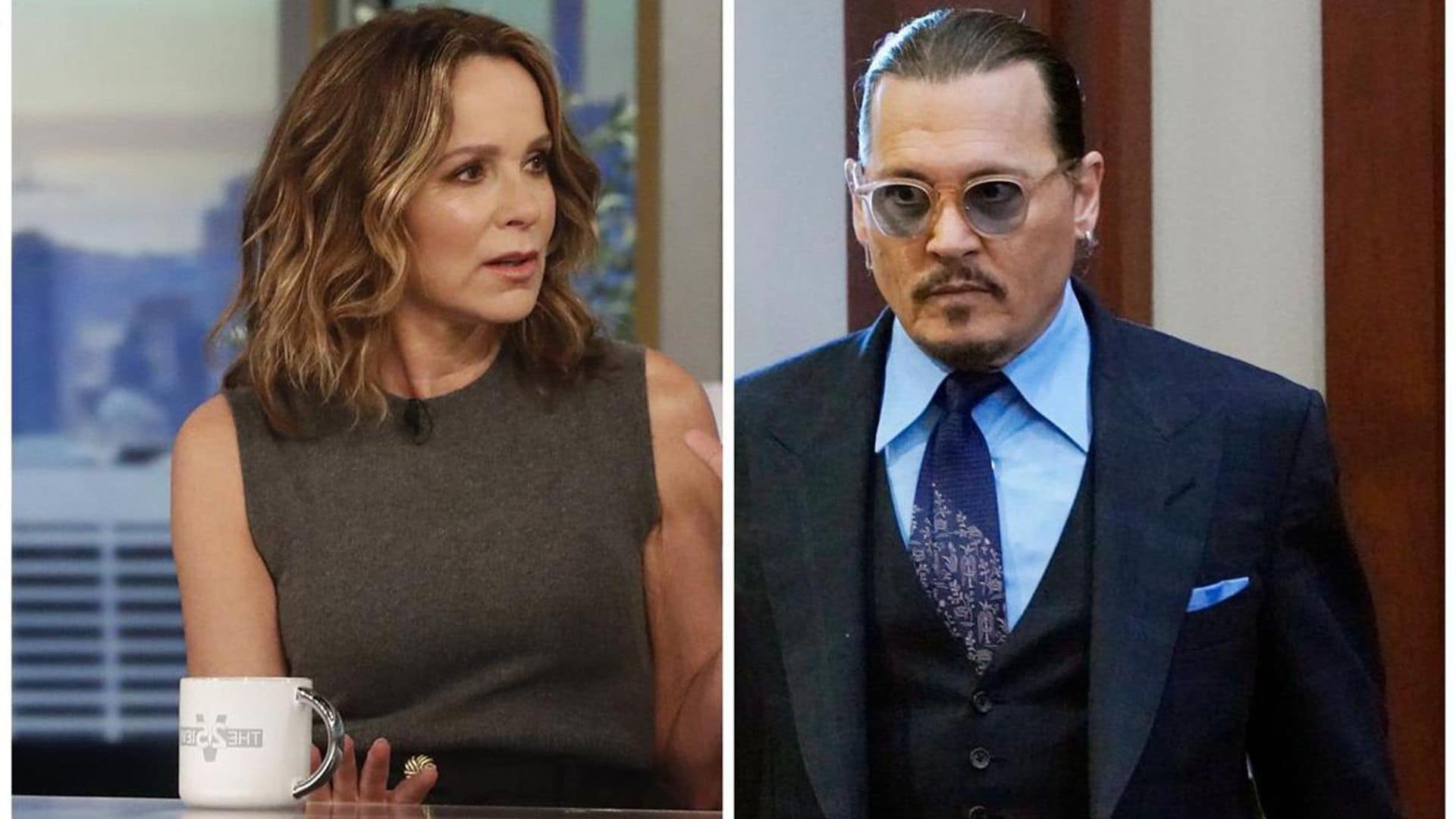 Johnny Depp’s ex-fiancé Jennifer Grey reacts to his controversial defamation trial