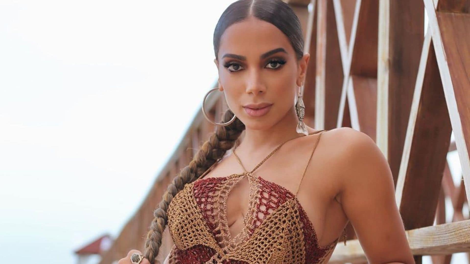 Latina singer Anitta shares a few encouraging words about self-love in a video for Sports Illustrated