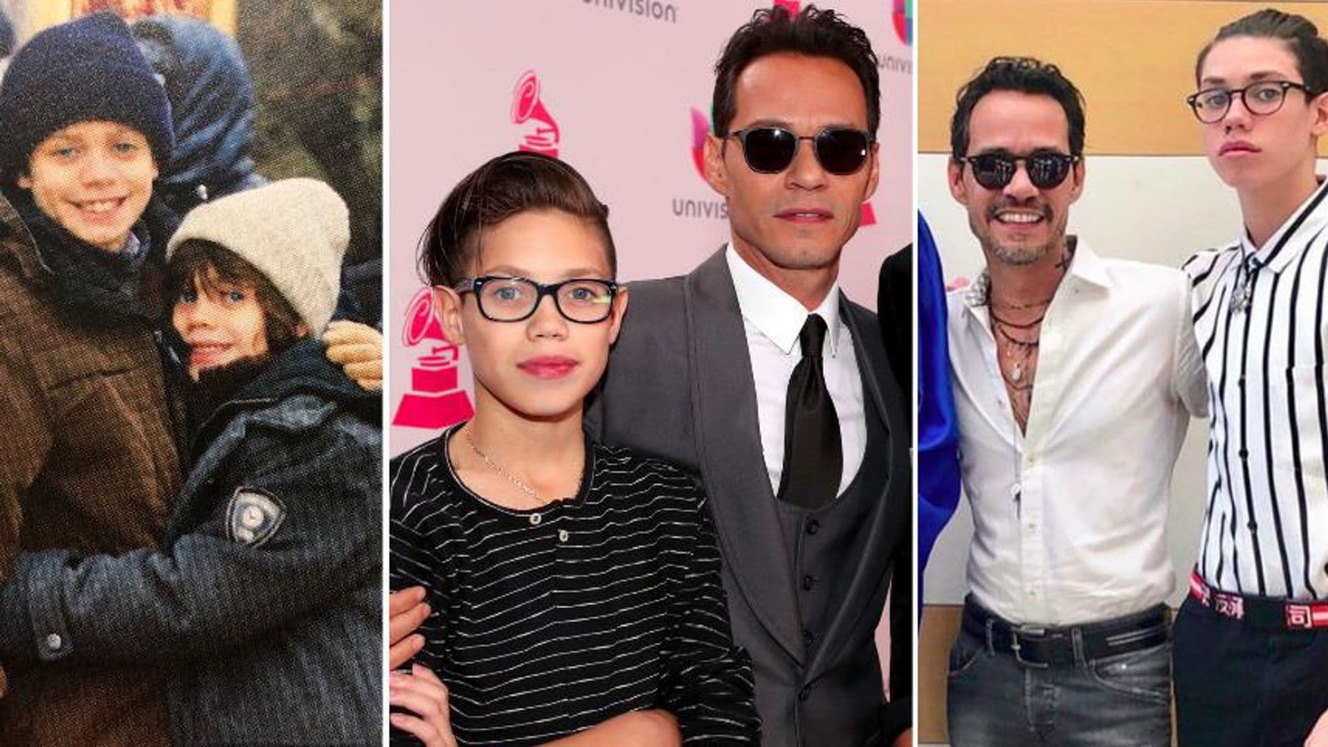 Marc Anthony and Dayanara Torres's son Ryan, so big