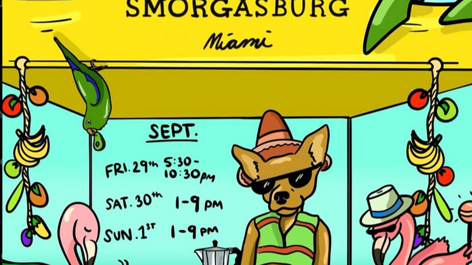 Smorgasburg Miami celebrates Hispanic Heritage Month with food, drinks, and music