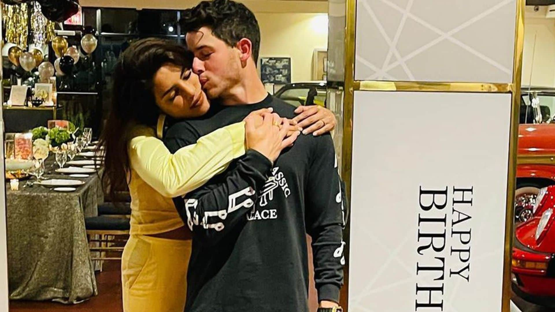 Priyanka Chopra throws Nick Jonas a surprise party for his 29th birthday