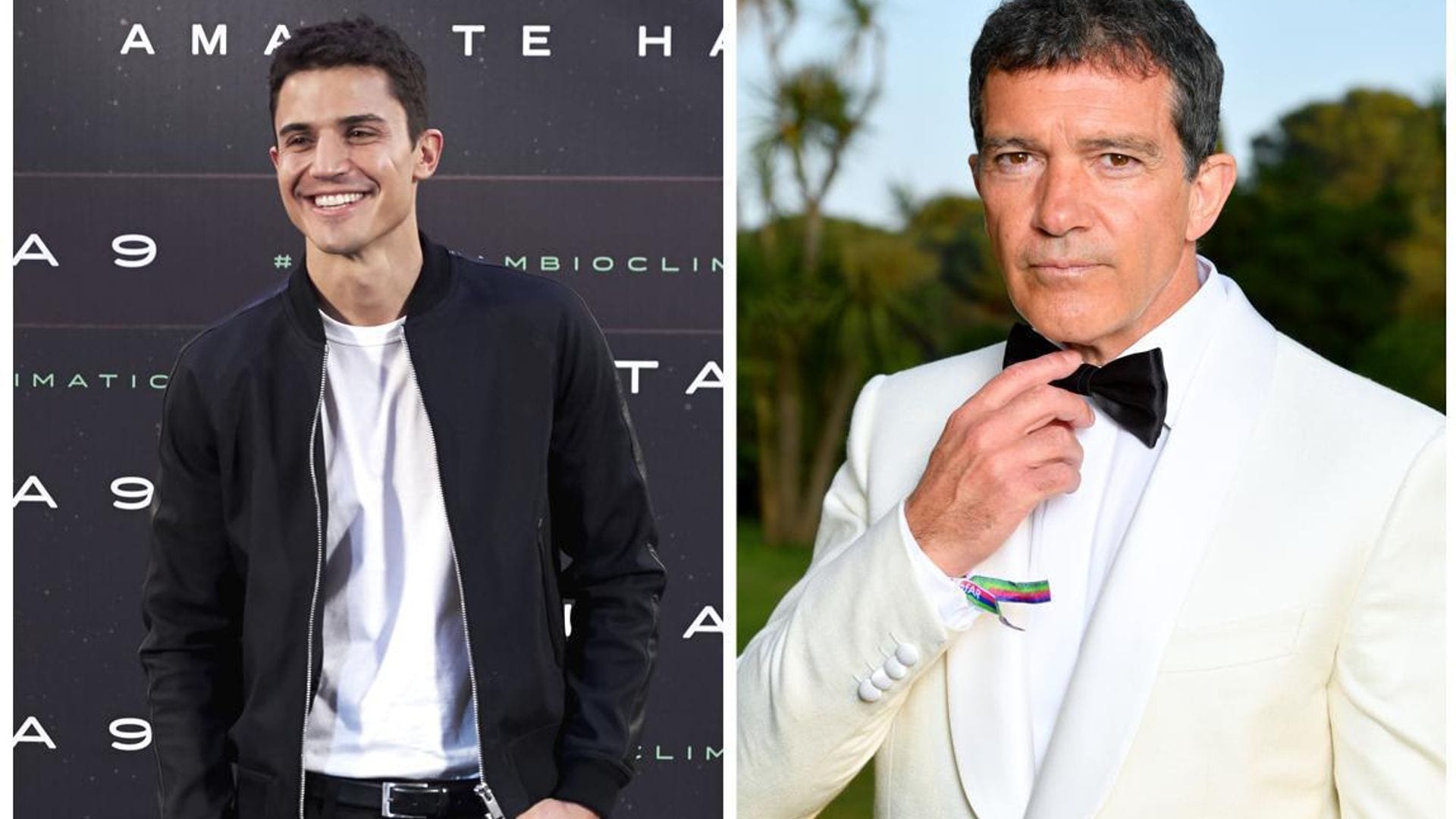 Antonio Banderas and Alex Gonzalez are staying fit in isolation with very different workouts that you have to see