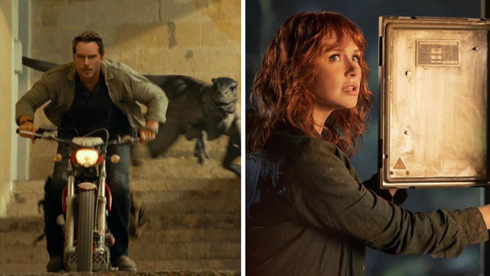 Chris Pratt and Bryce Dallas Howard open up about Jurassic World Dominion