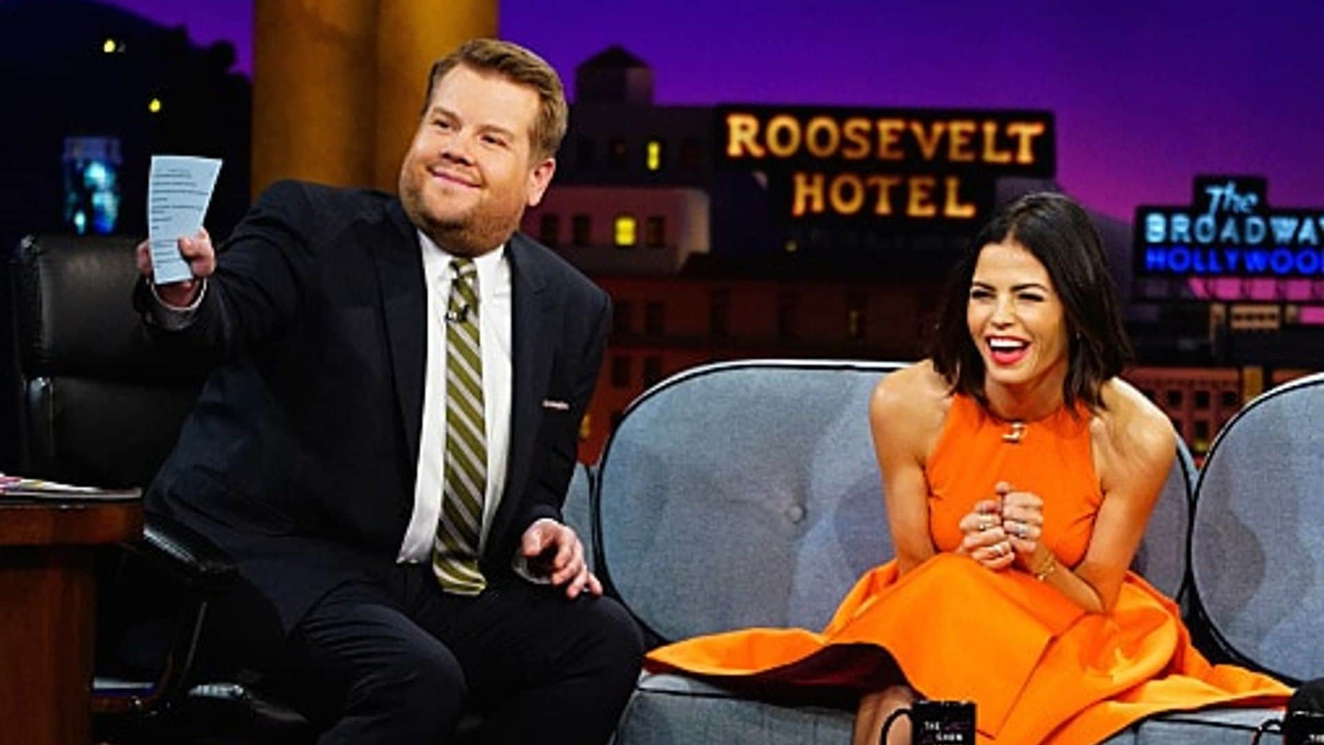 Jenna Dewan Tatum and James Corden master the art of Toddlerography