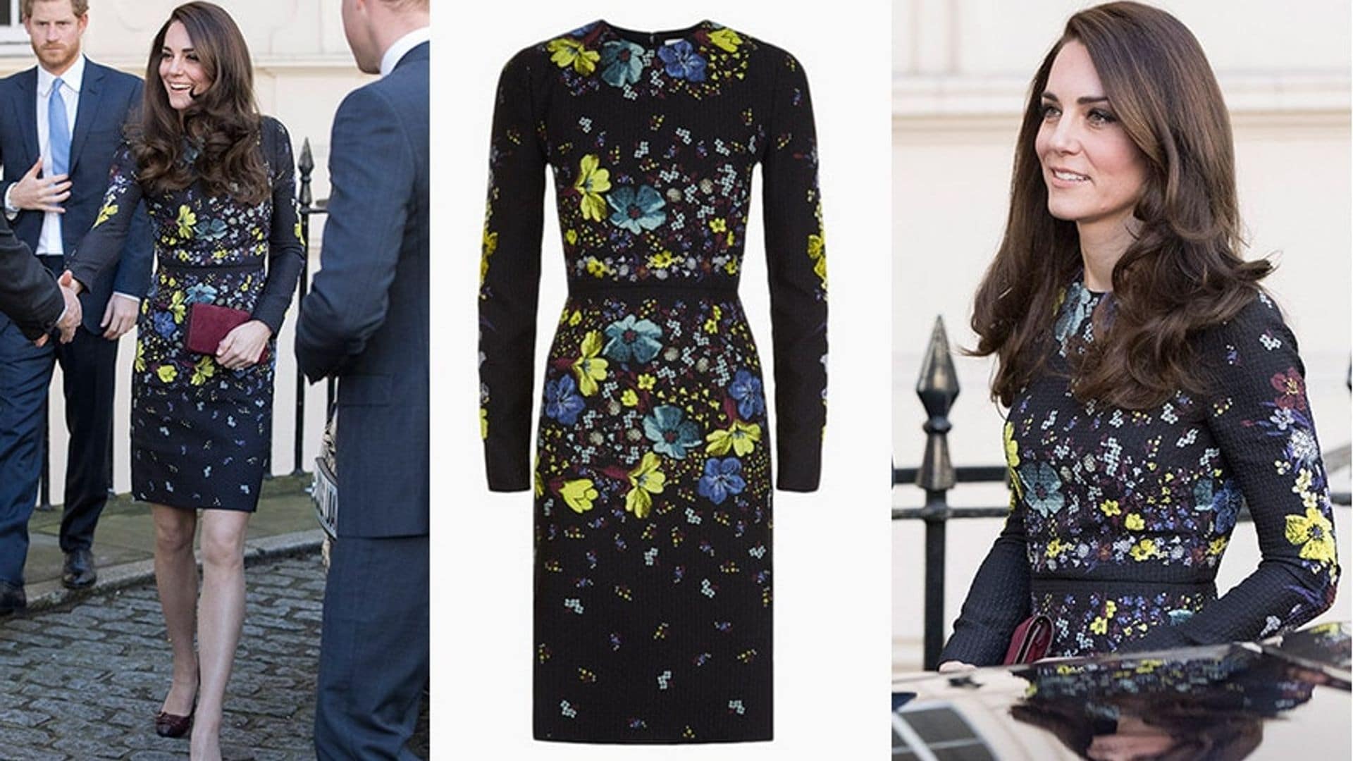 Kate Middleton looks ready for spring in Erdem at Heads Together engagement