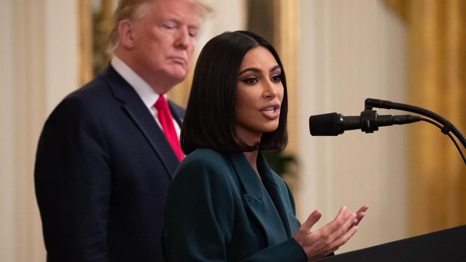 Kim Kardashian opens up about her experience with Donald Trump